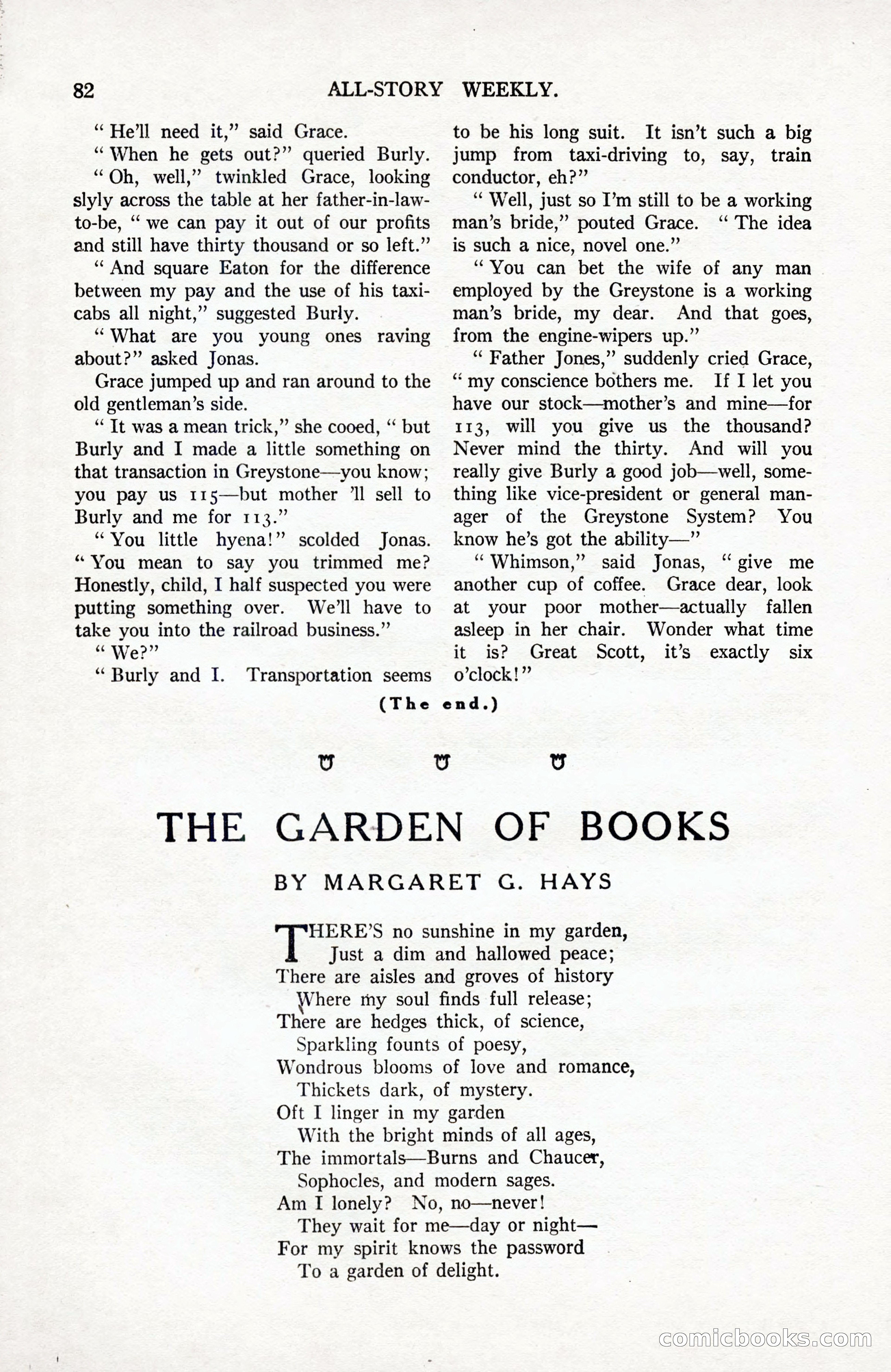 All-Story Weekly, September 2, 1916 — page 92 of 208
