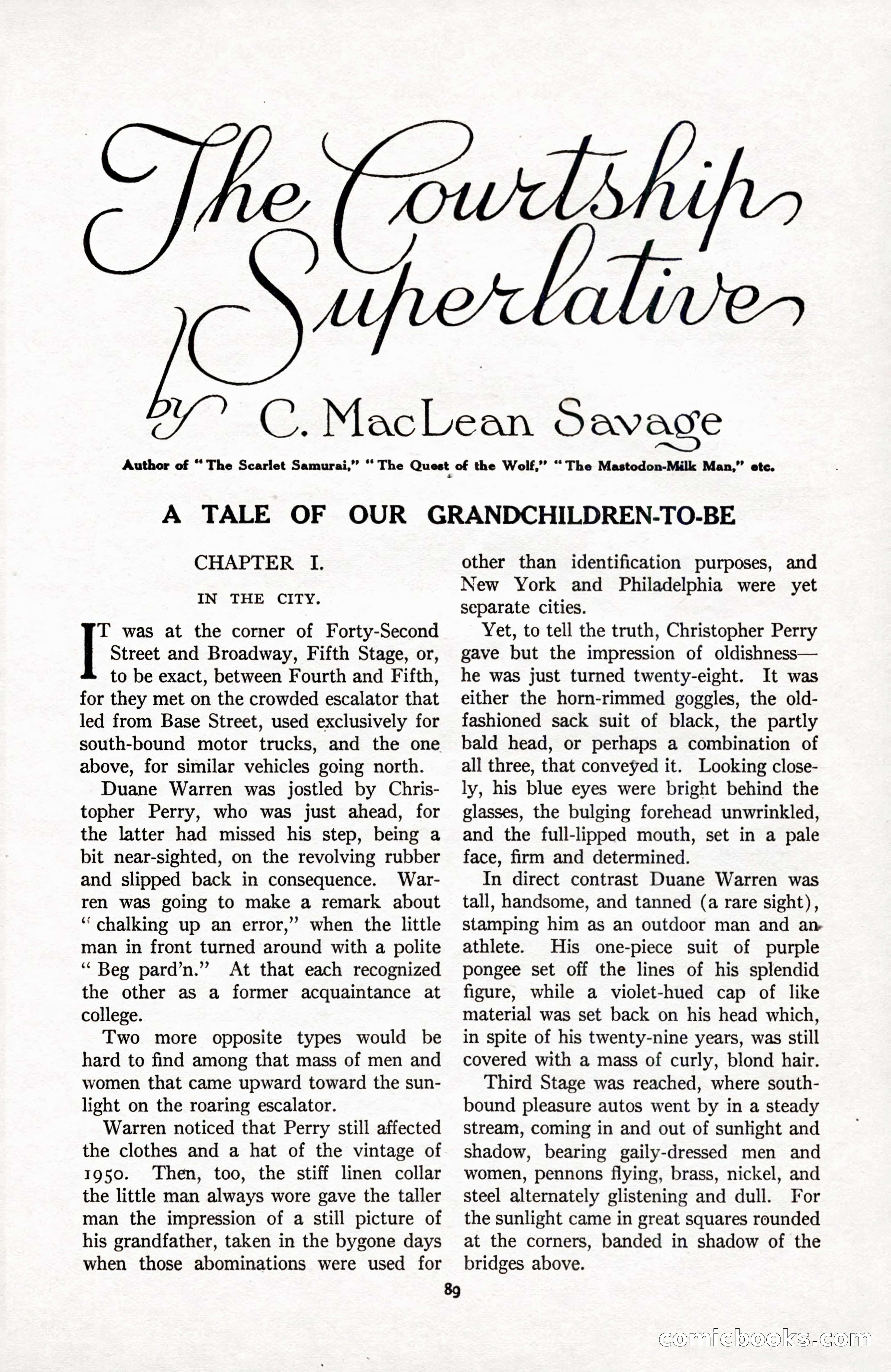 All-Story Weekly, September 2, 1916 — page 99 of 208