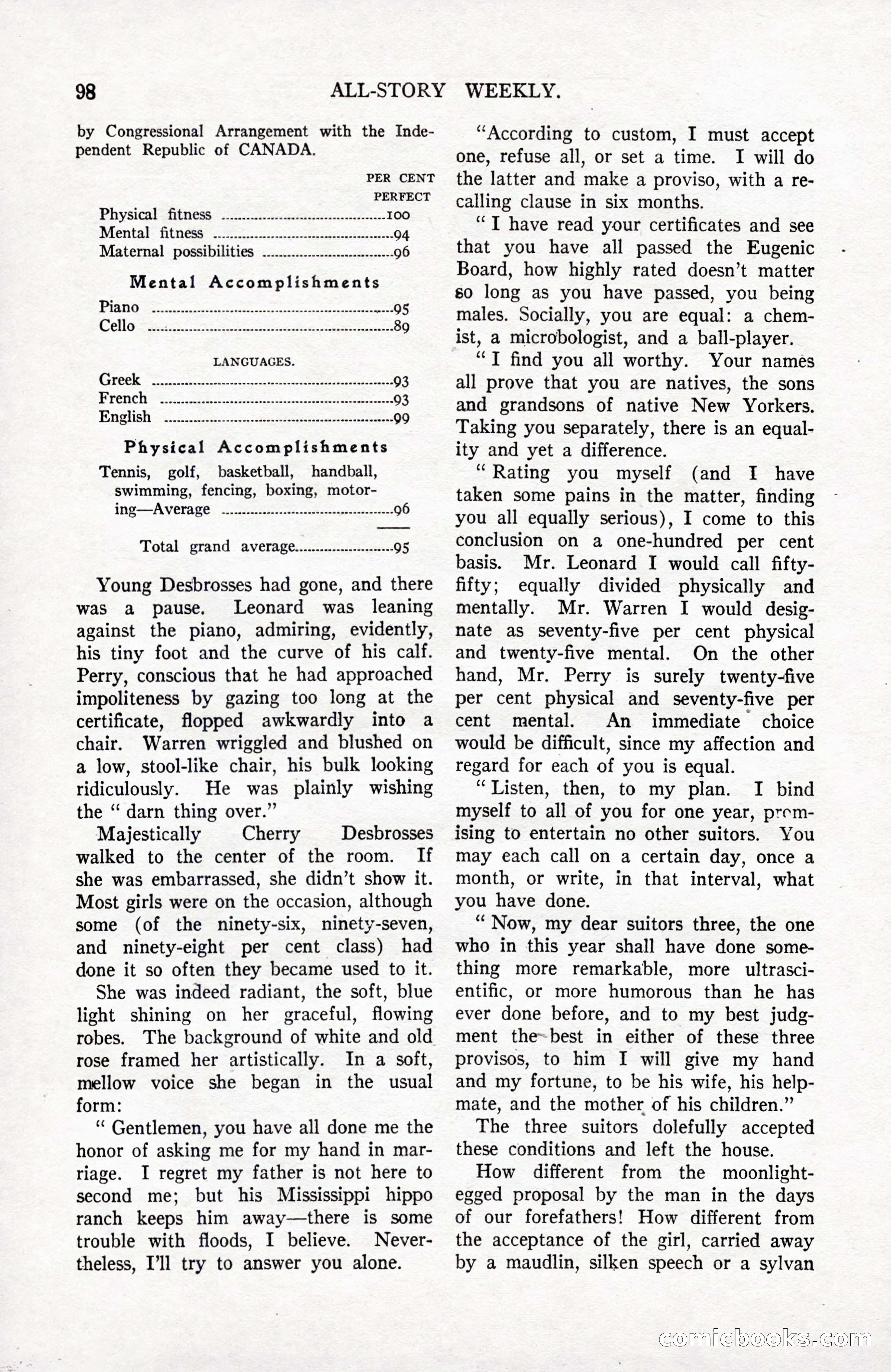 All-Story Weekly, September 2, 1916 — page 108 of 208