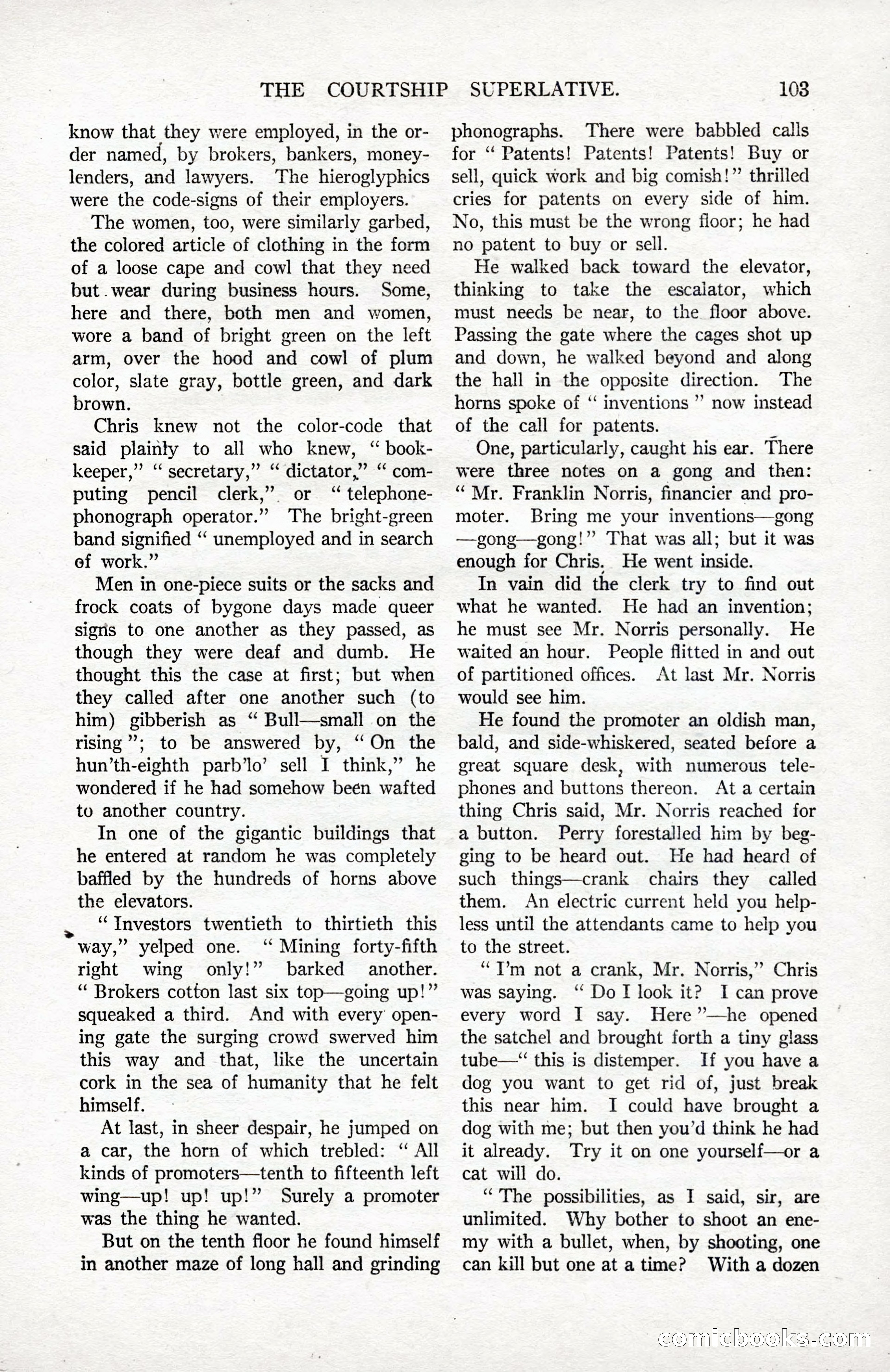 All-Story Weekly, September 2, 1916 — page 113 of 208