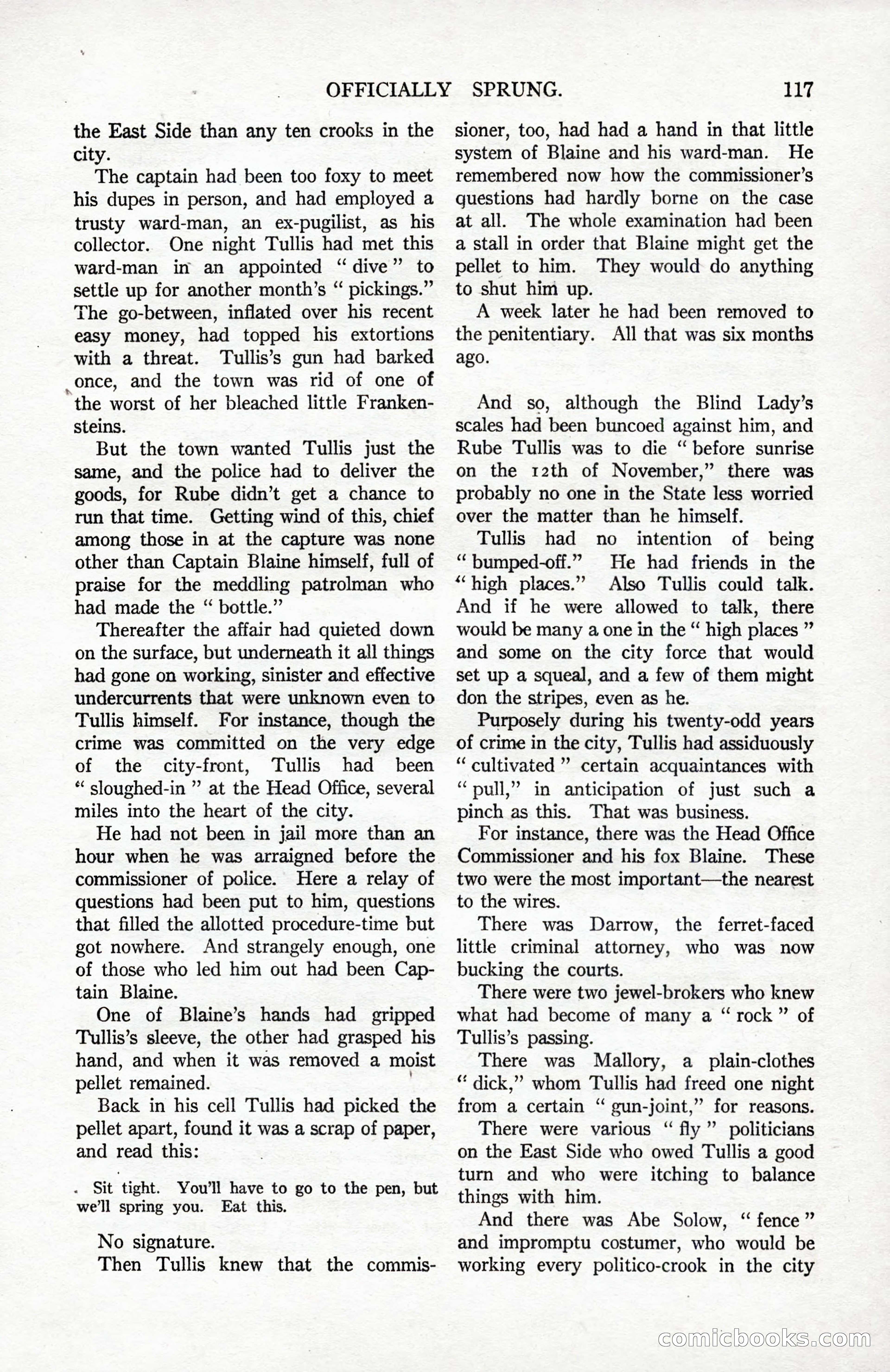 All-Story Weekly, September 2, 1916 — page 127 of 208