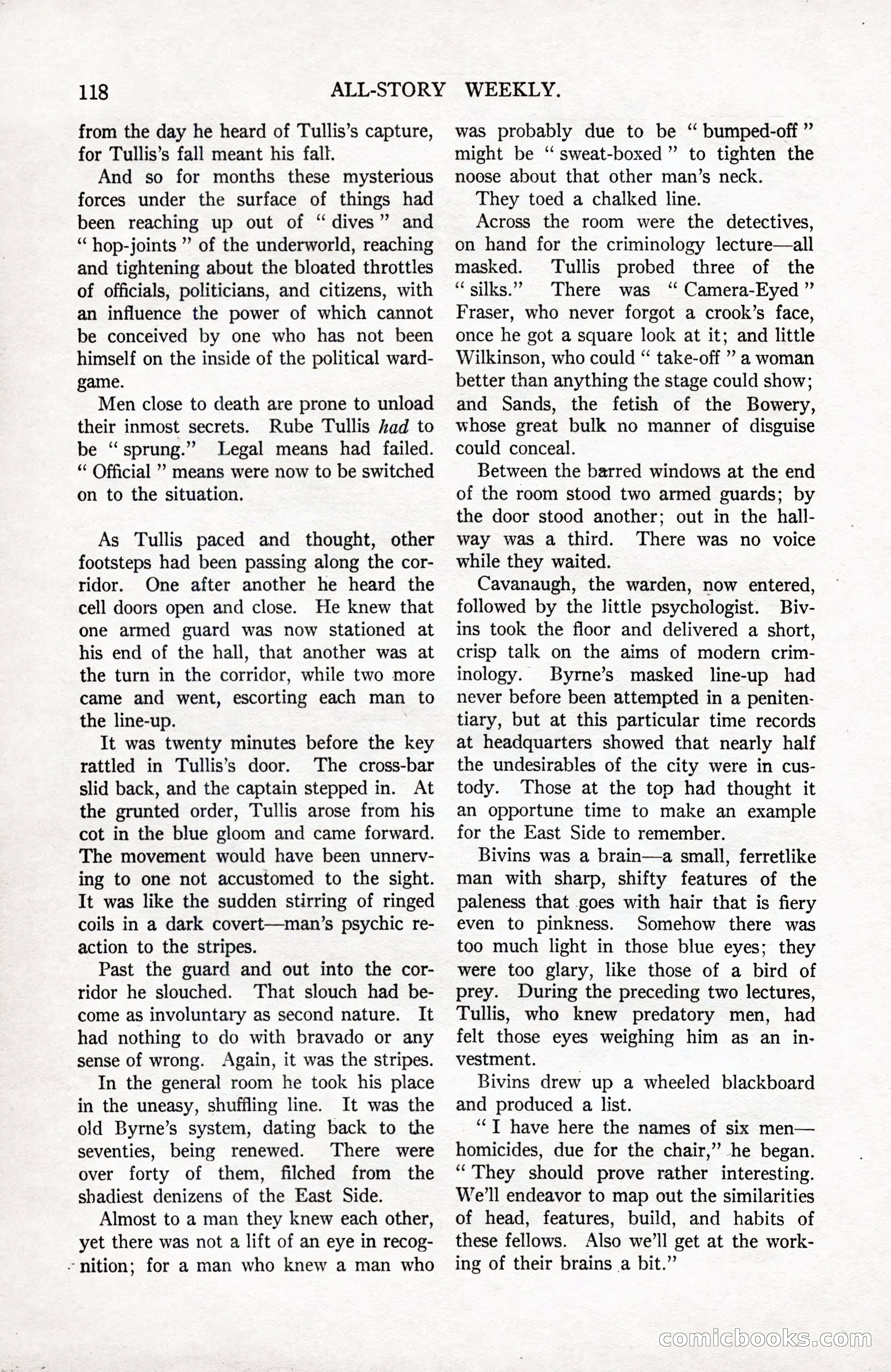All-Story Weekly, September 2, 1916 — page 128 of 208