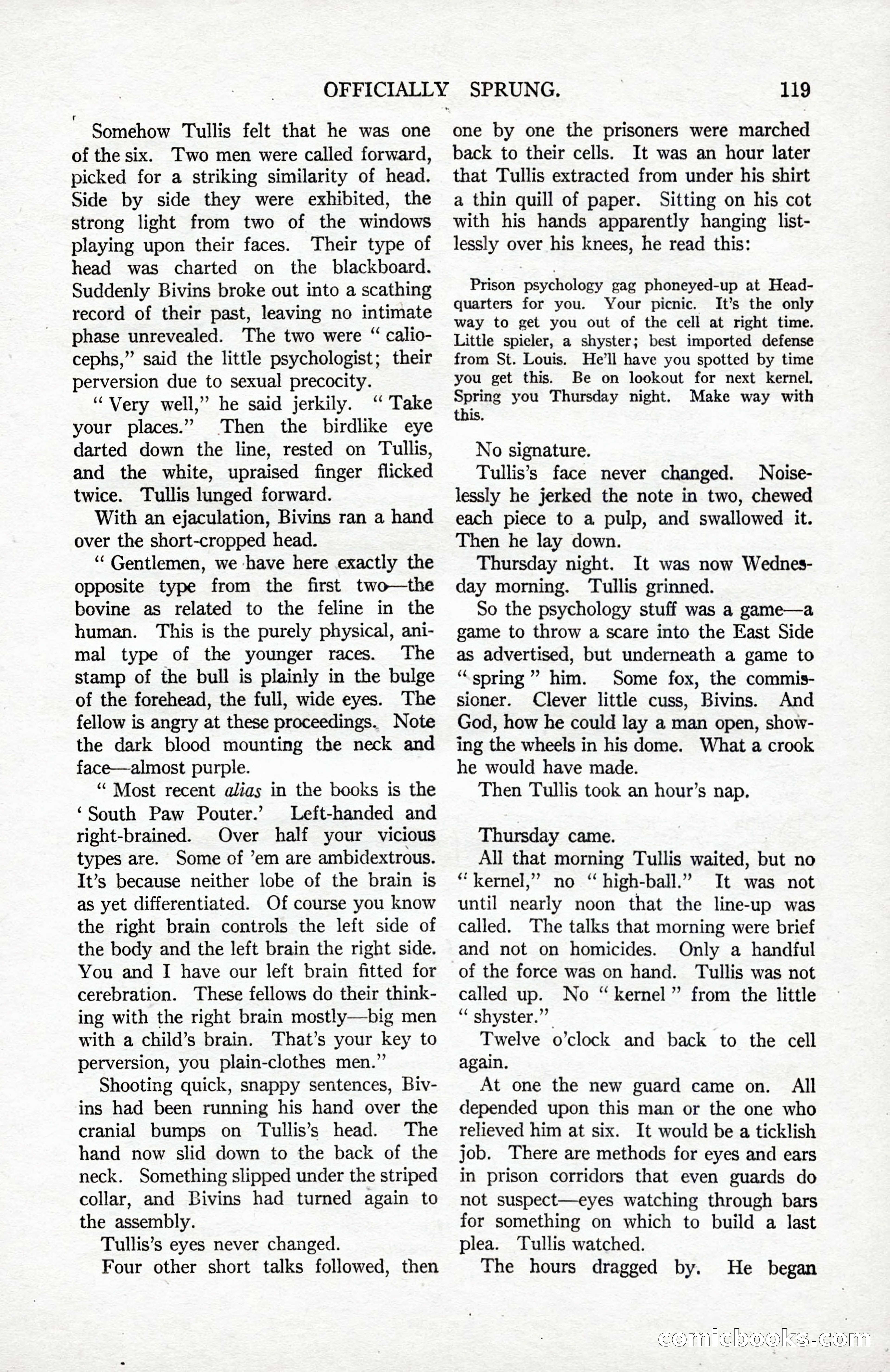 All-Story Weekly, September 2, 1916 — page 129 of 208