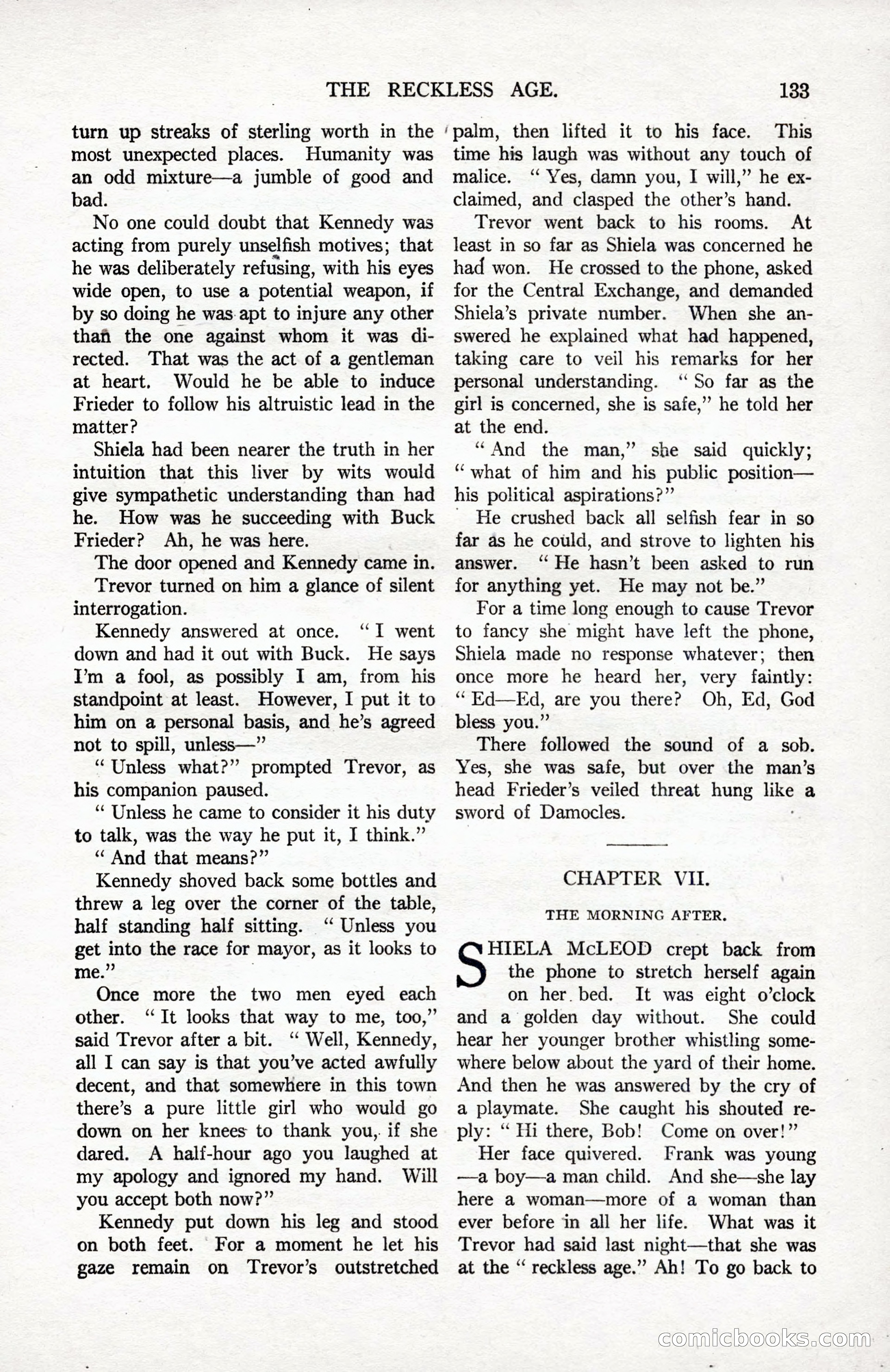 All-Story Weekly, September 2, 1916 — page 143 of 208