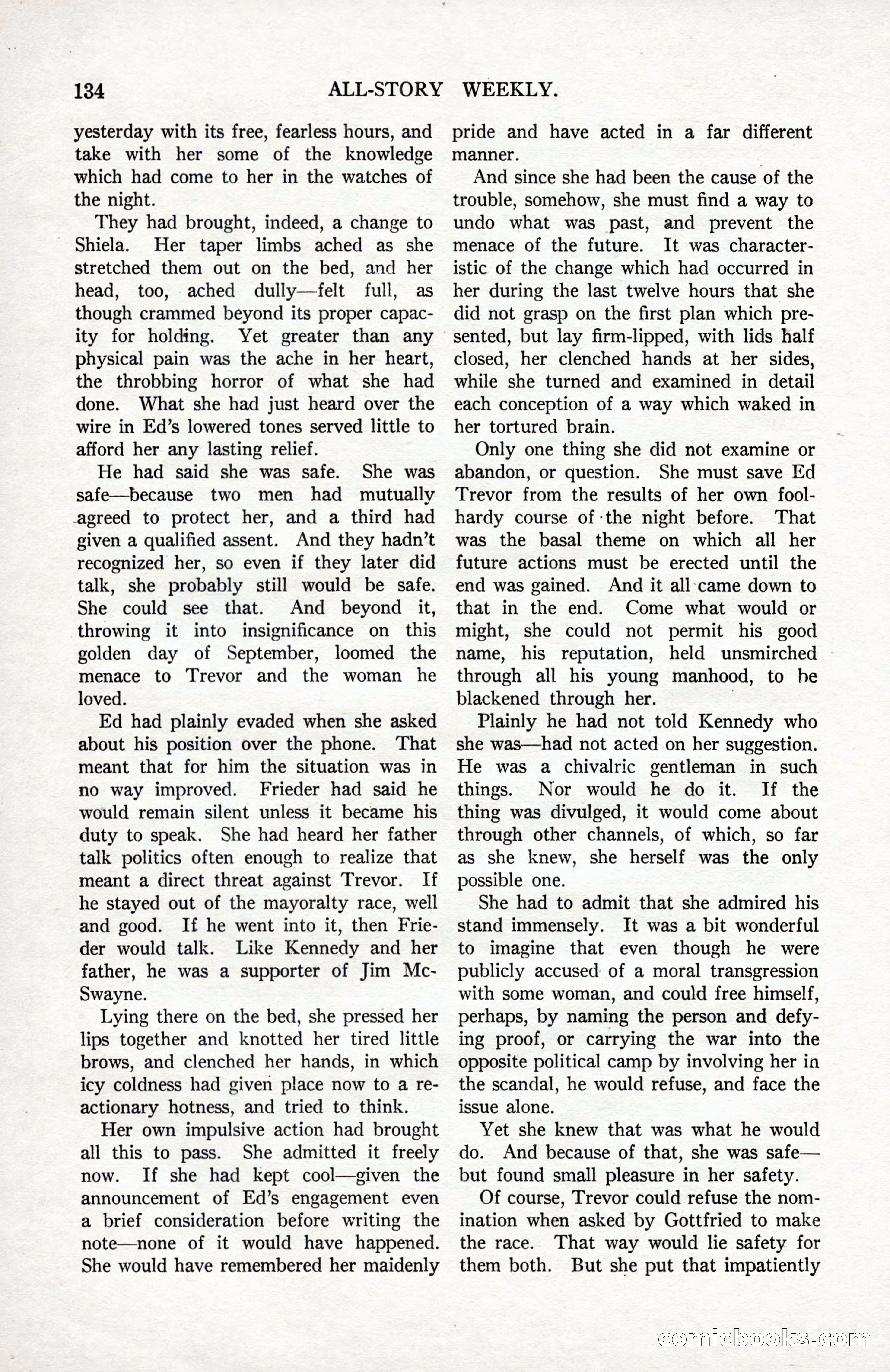 All-Story Weekly, September 2, 1916 — page 144 of 208