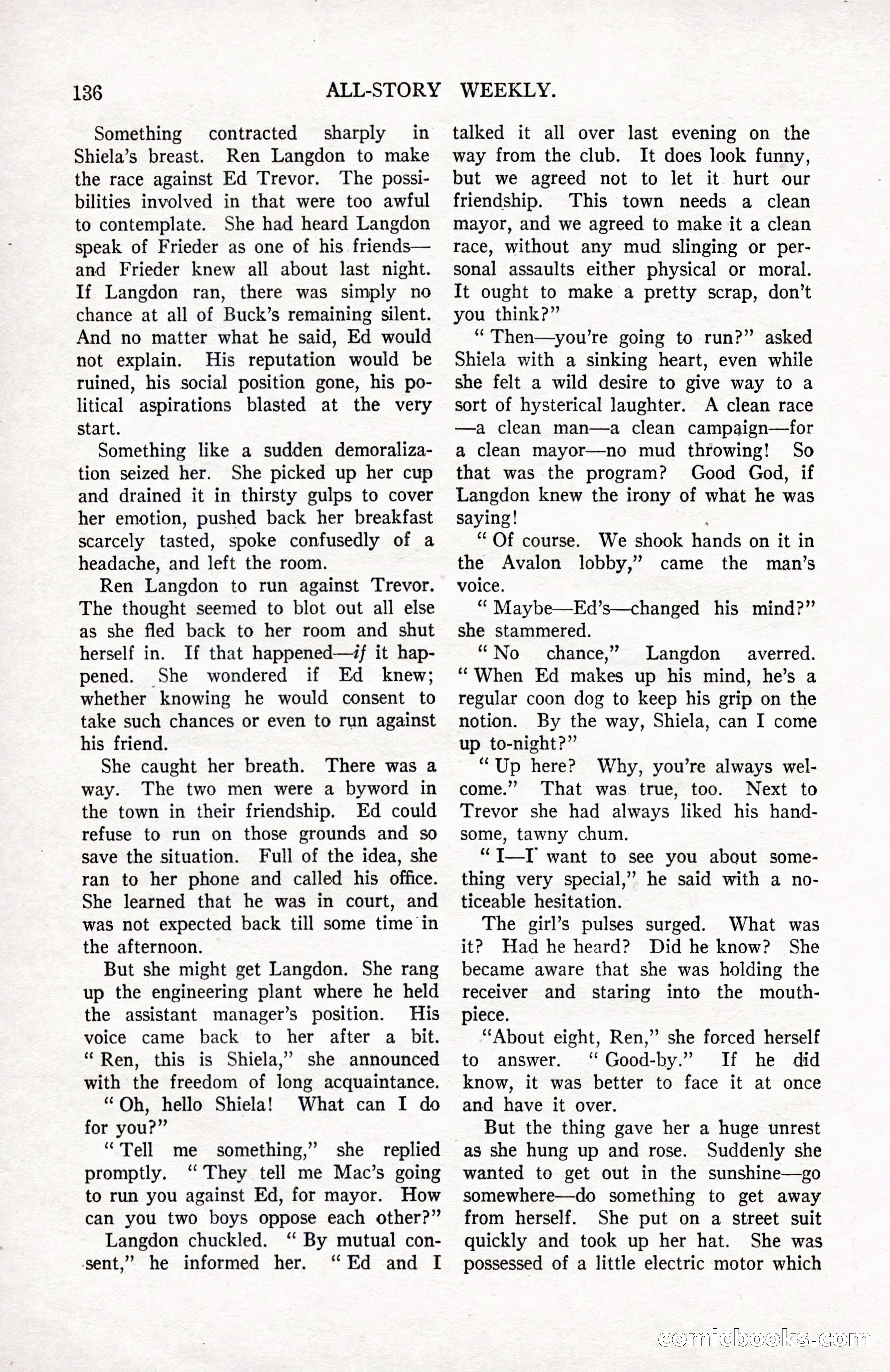All-Story Weekly, September 2, 1916 — page 146 of 208