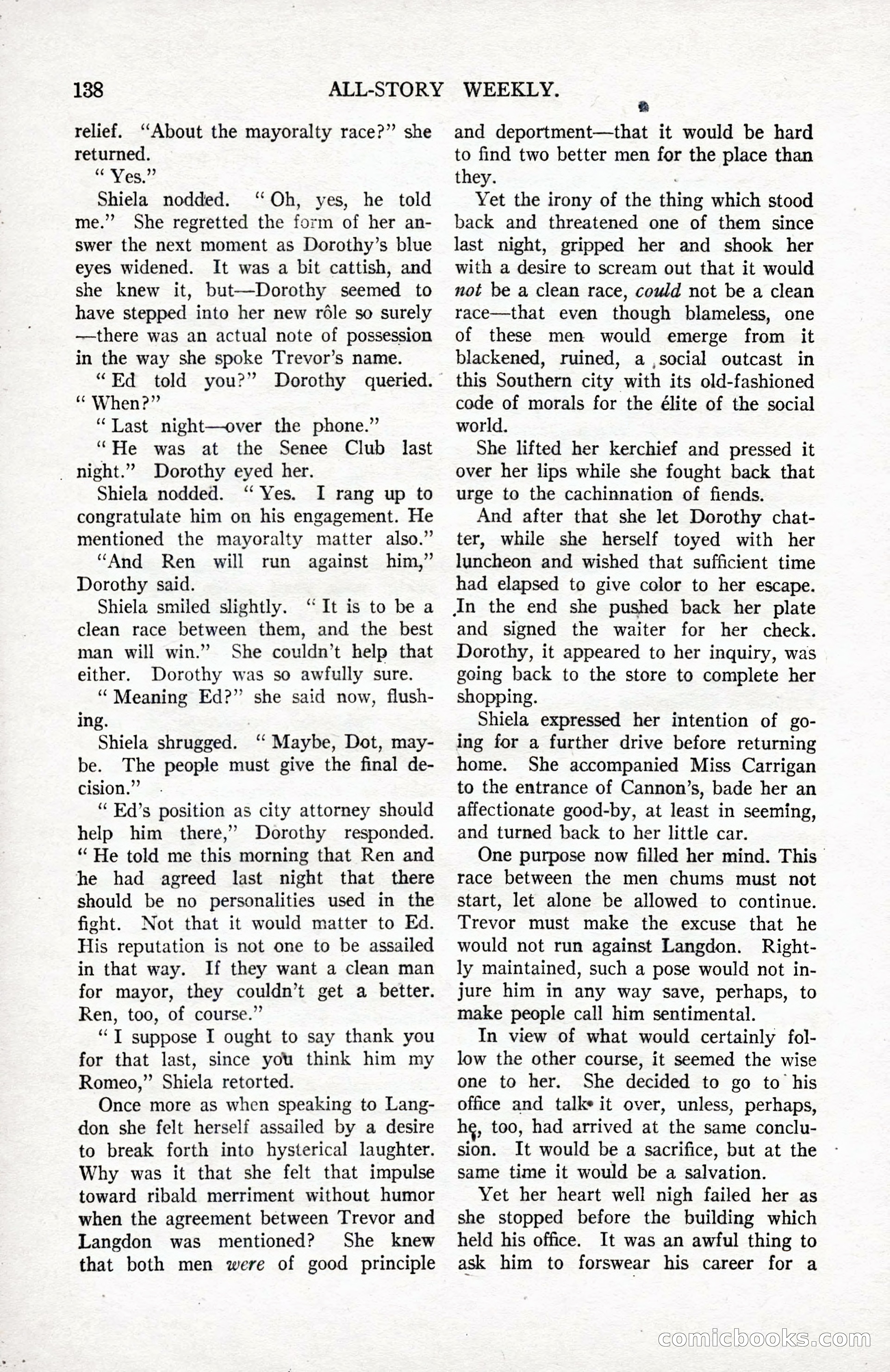 All-Story Weekly, September 2, 1916 — page 148 of 208