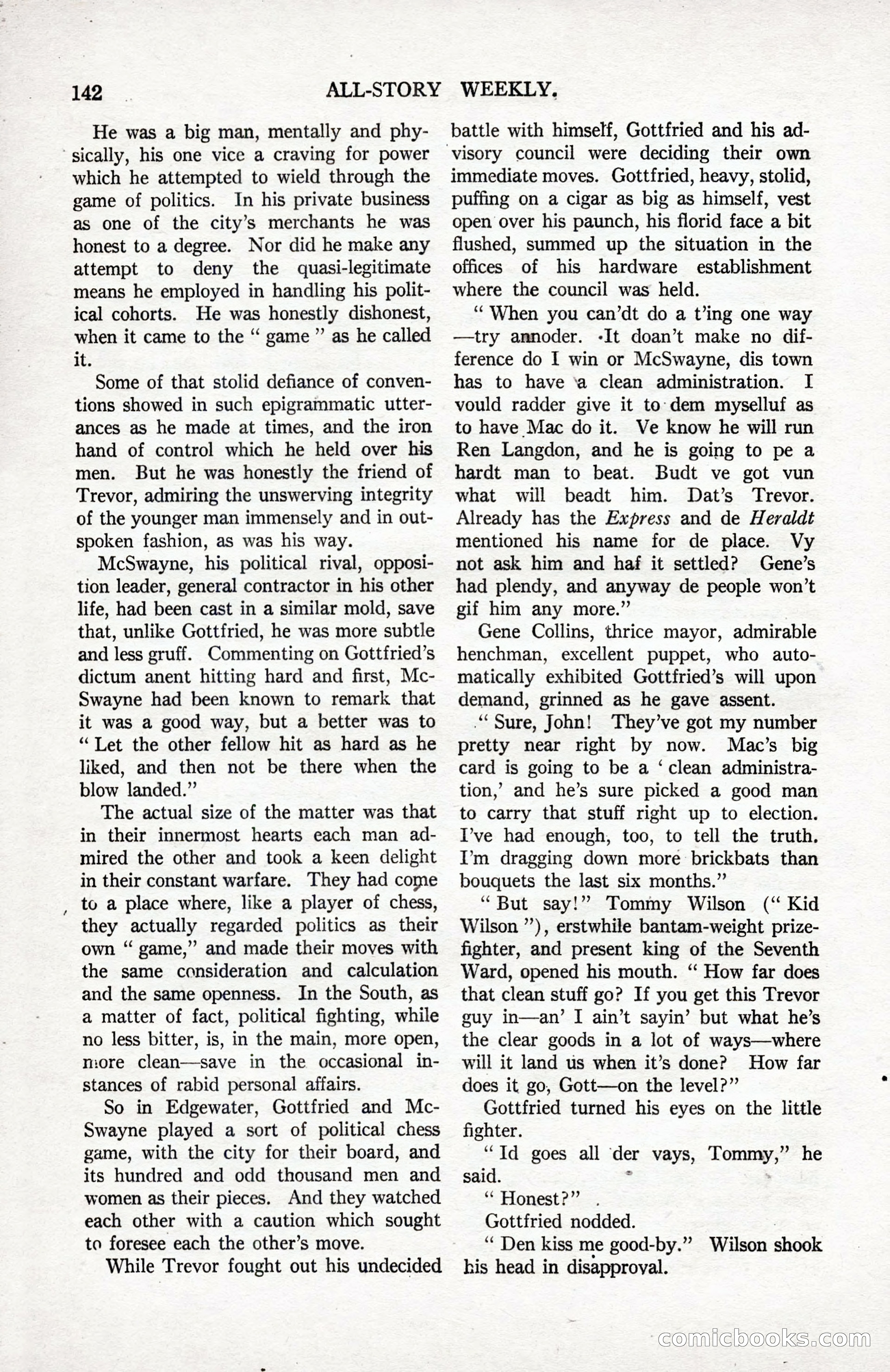 All-Story Weekly, September 2, 1916 — page 152 of 208