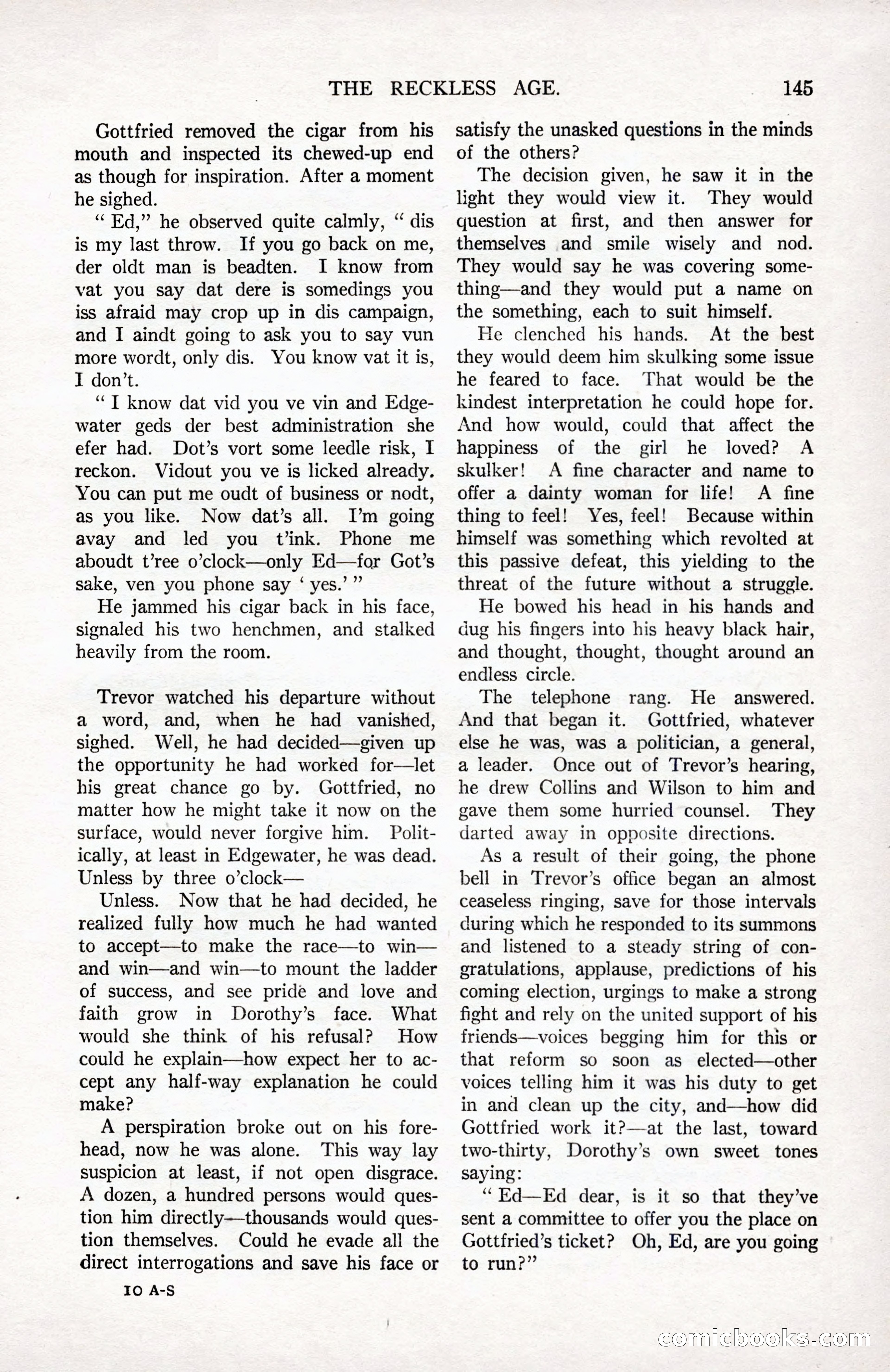 All-Story Weekly, September 2, 1916 — page 155 of 208