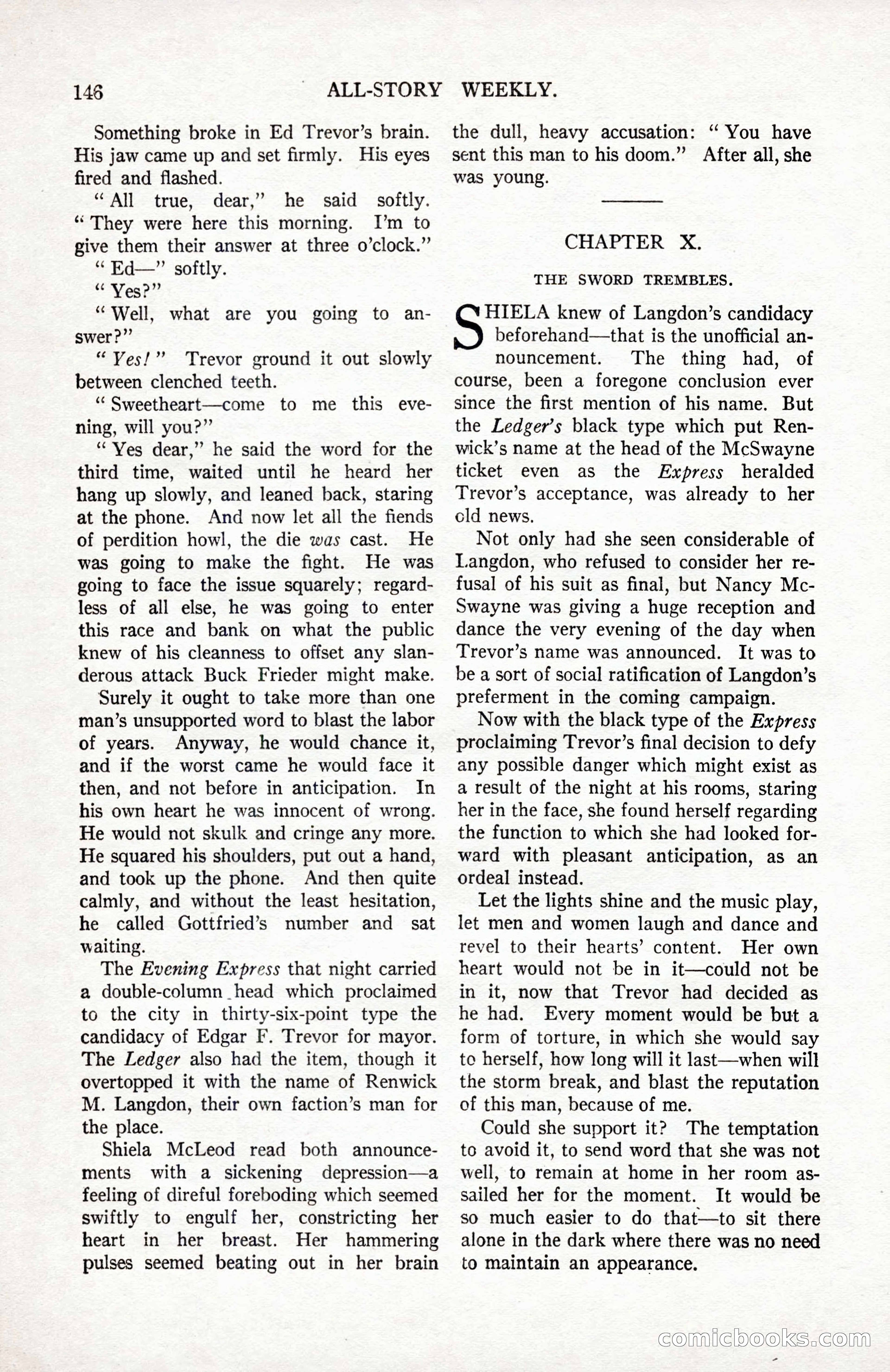 All-Story Weekly, September 2, 1916 — page 156 of 208