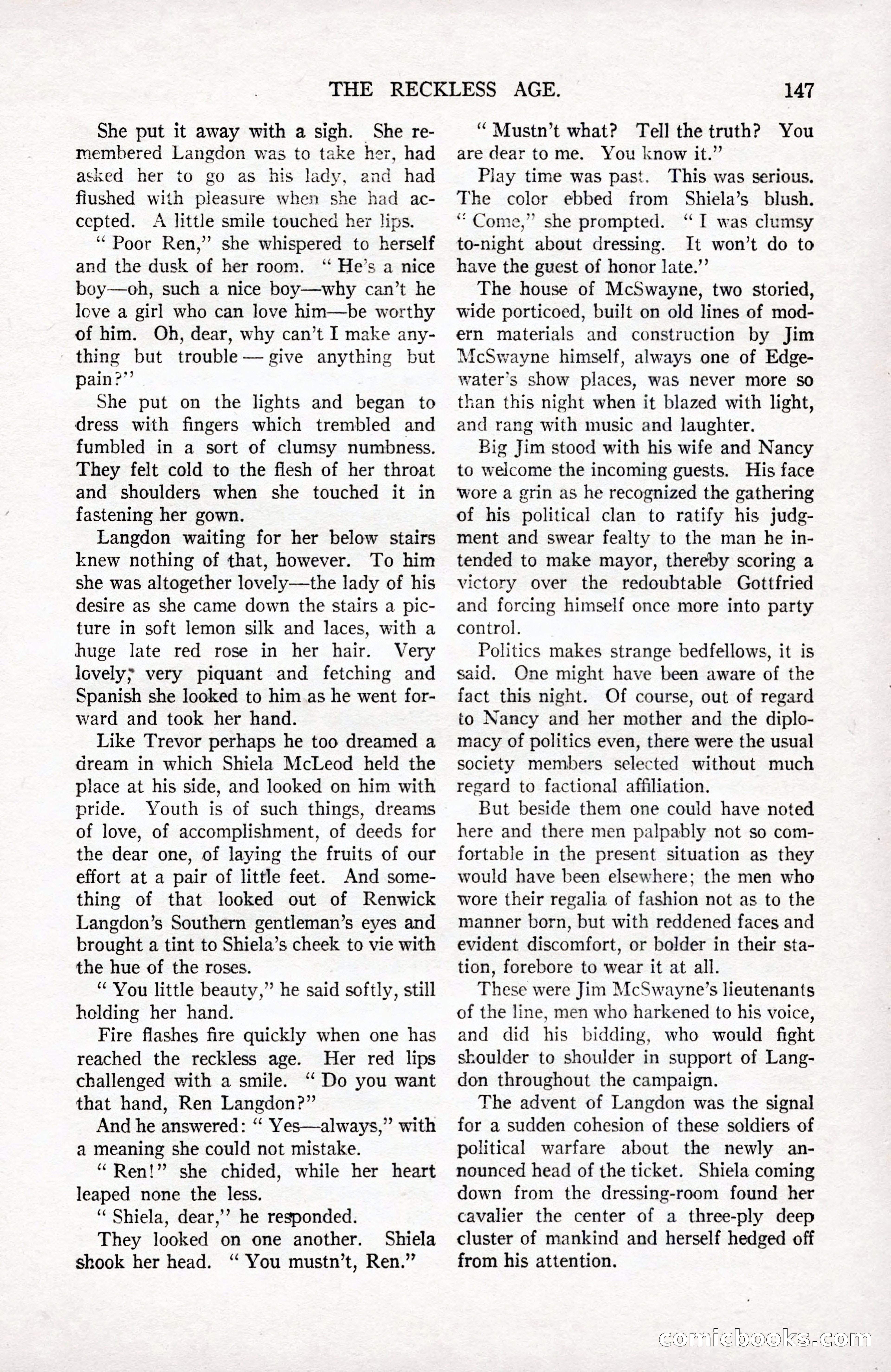 All-Story Weekly, September 2, 1916 — page 157 of 208