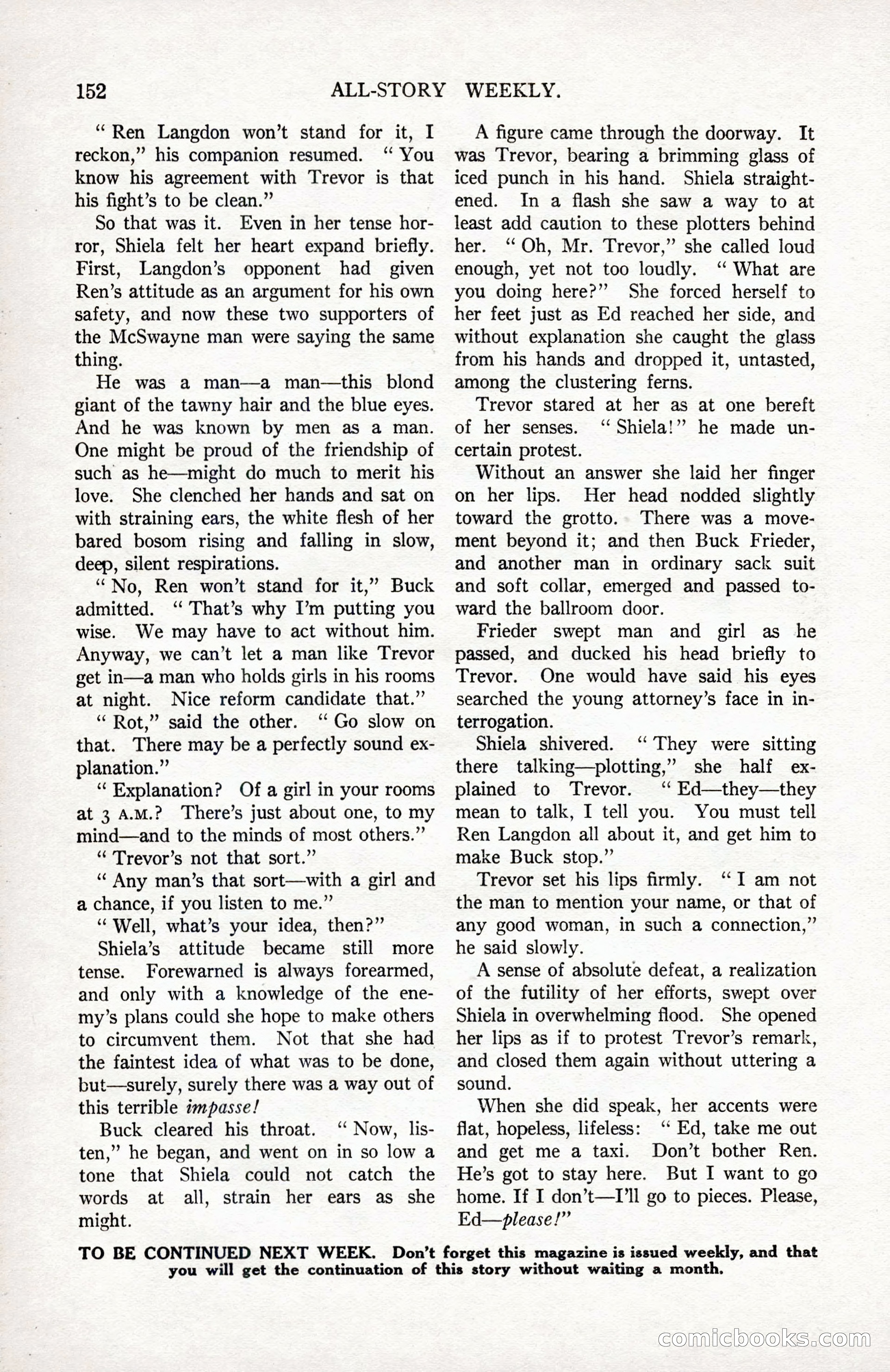 All-Story Weekly, September 2, 1916 — page 162 of 208