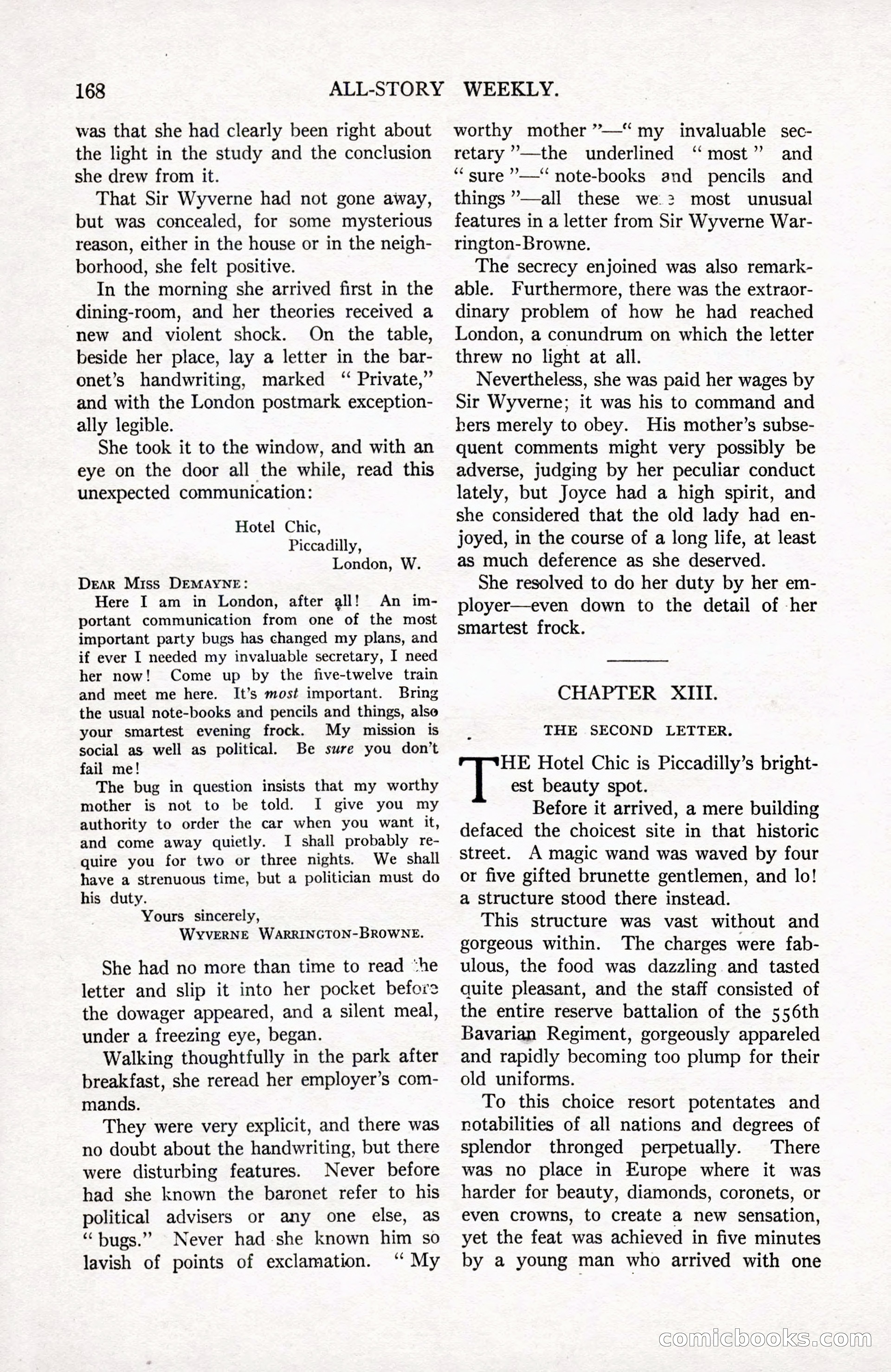 All-Story Weekly, September 2, 1916 — page 178 of 208
