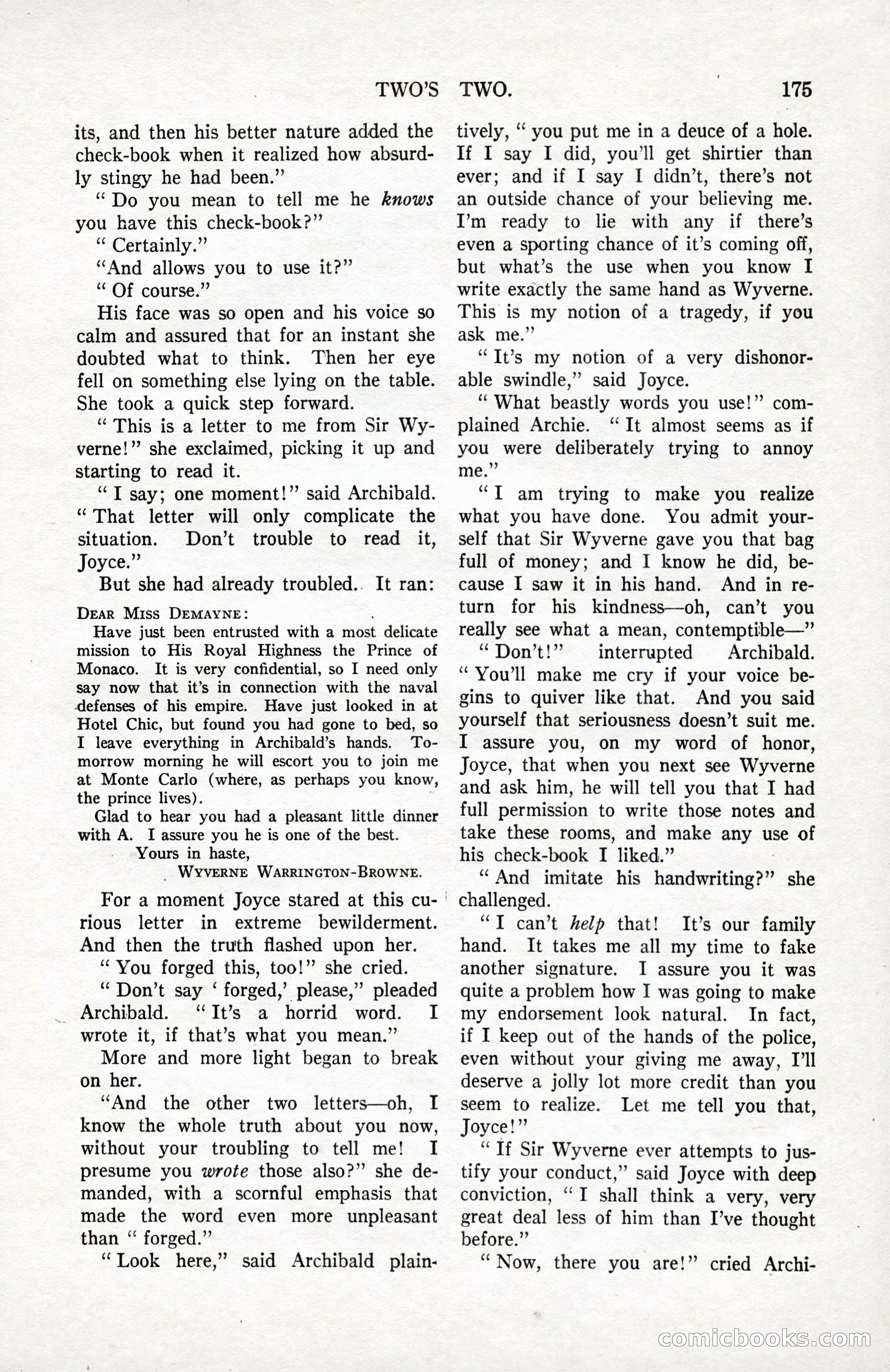 All-Story Weekly, September 2, 1916 — page 185 of 208
