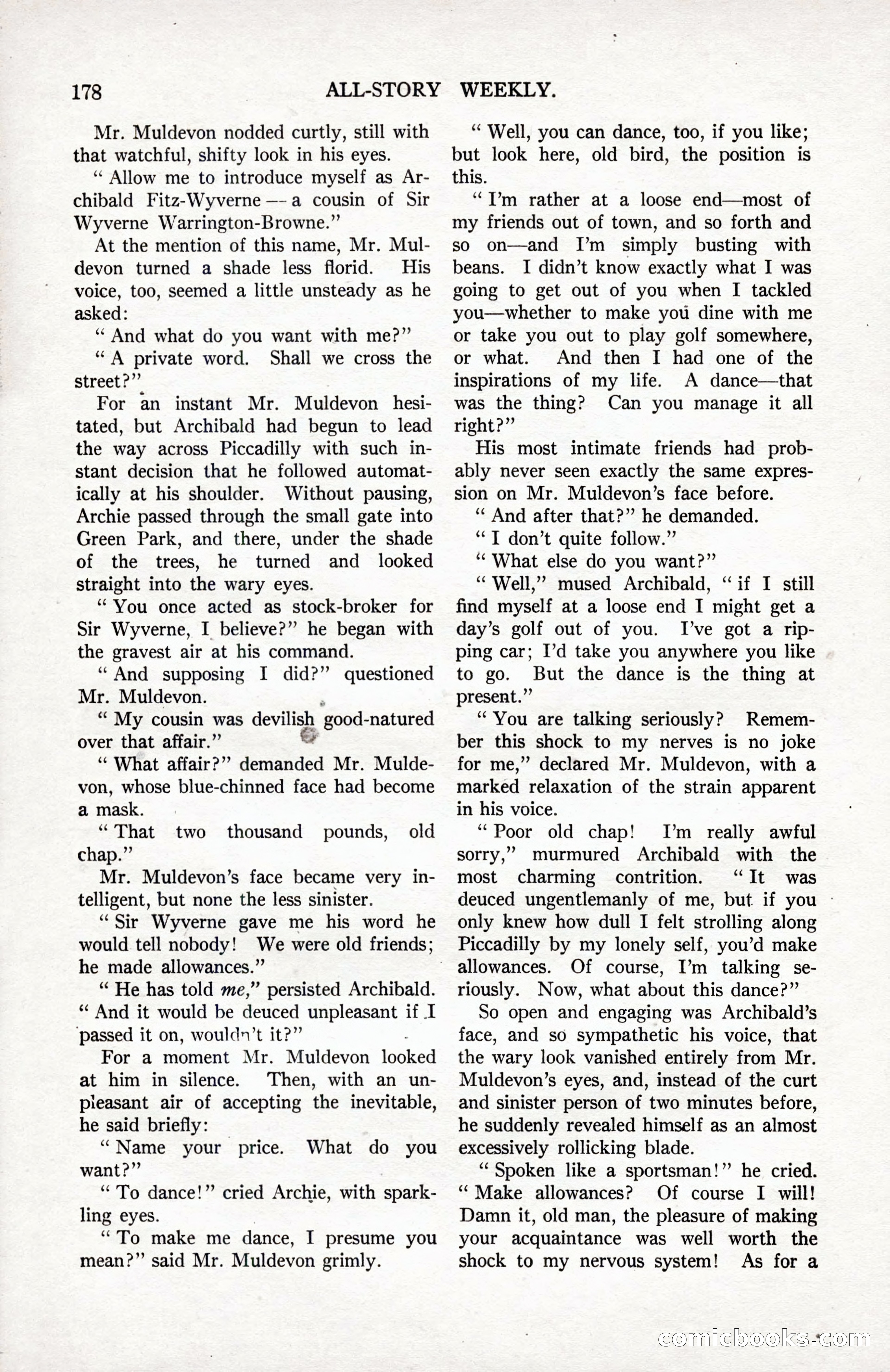 All-Story Weekly, September 2, 1916 — page 188 of 208