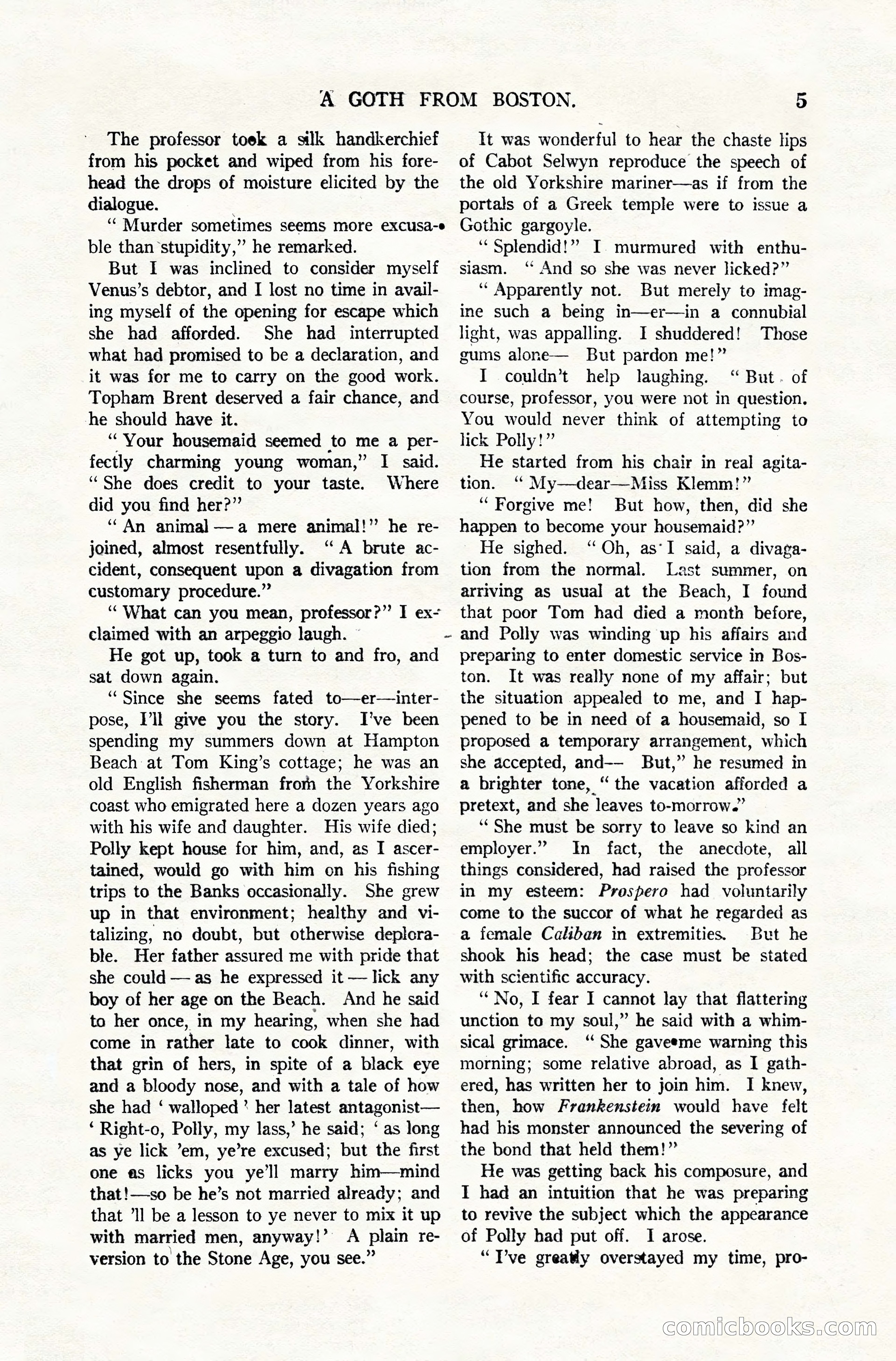 All-Story Weekly, December 20, 1919 — page 15 of 172