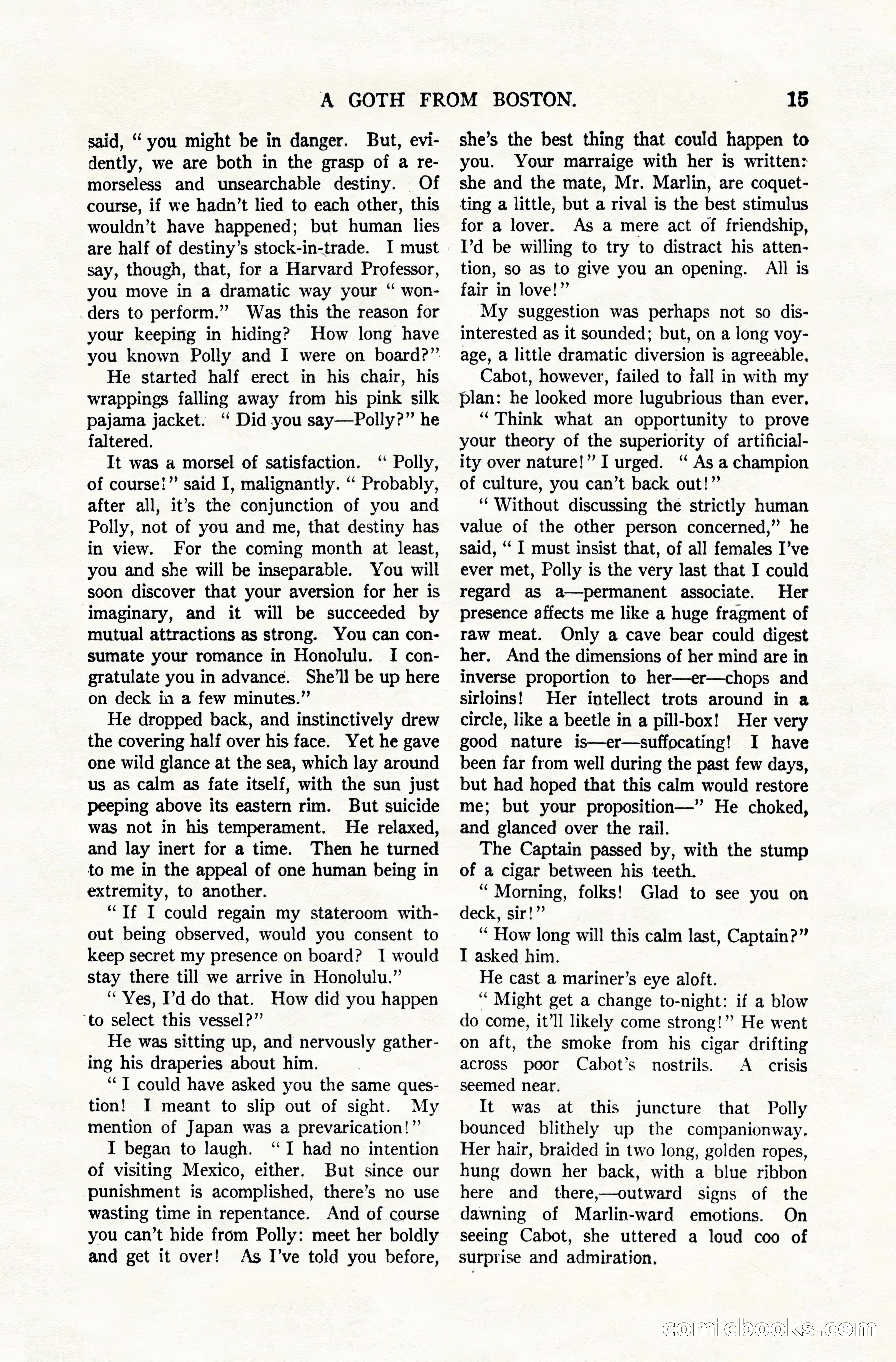 All-Story Weekly, December 20, 1919 — page 25 of 172