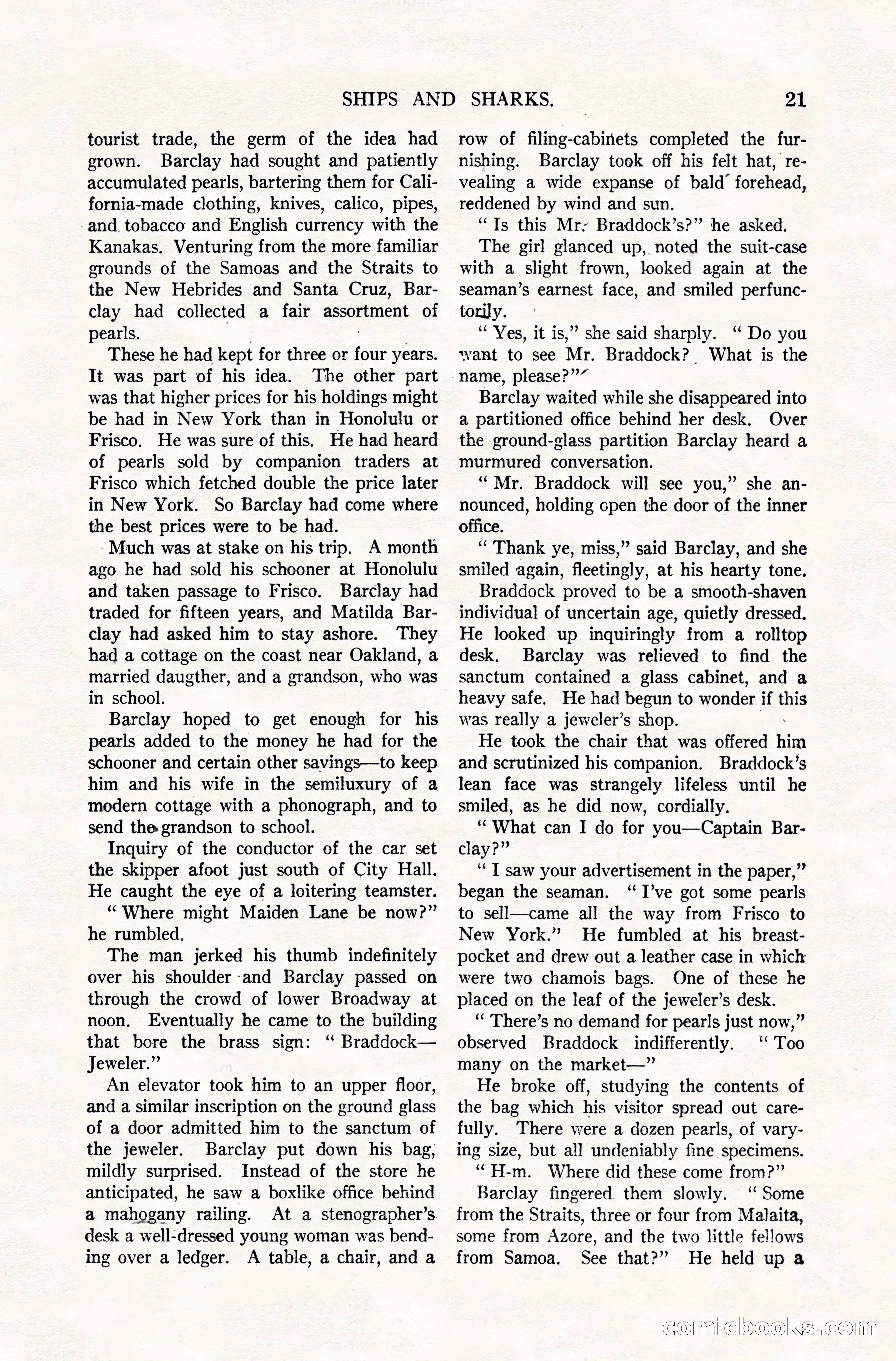 All-Story Weekly, December 20, 1919 — page 31 of 172
