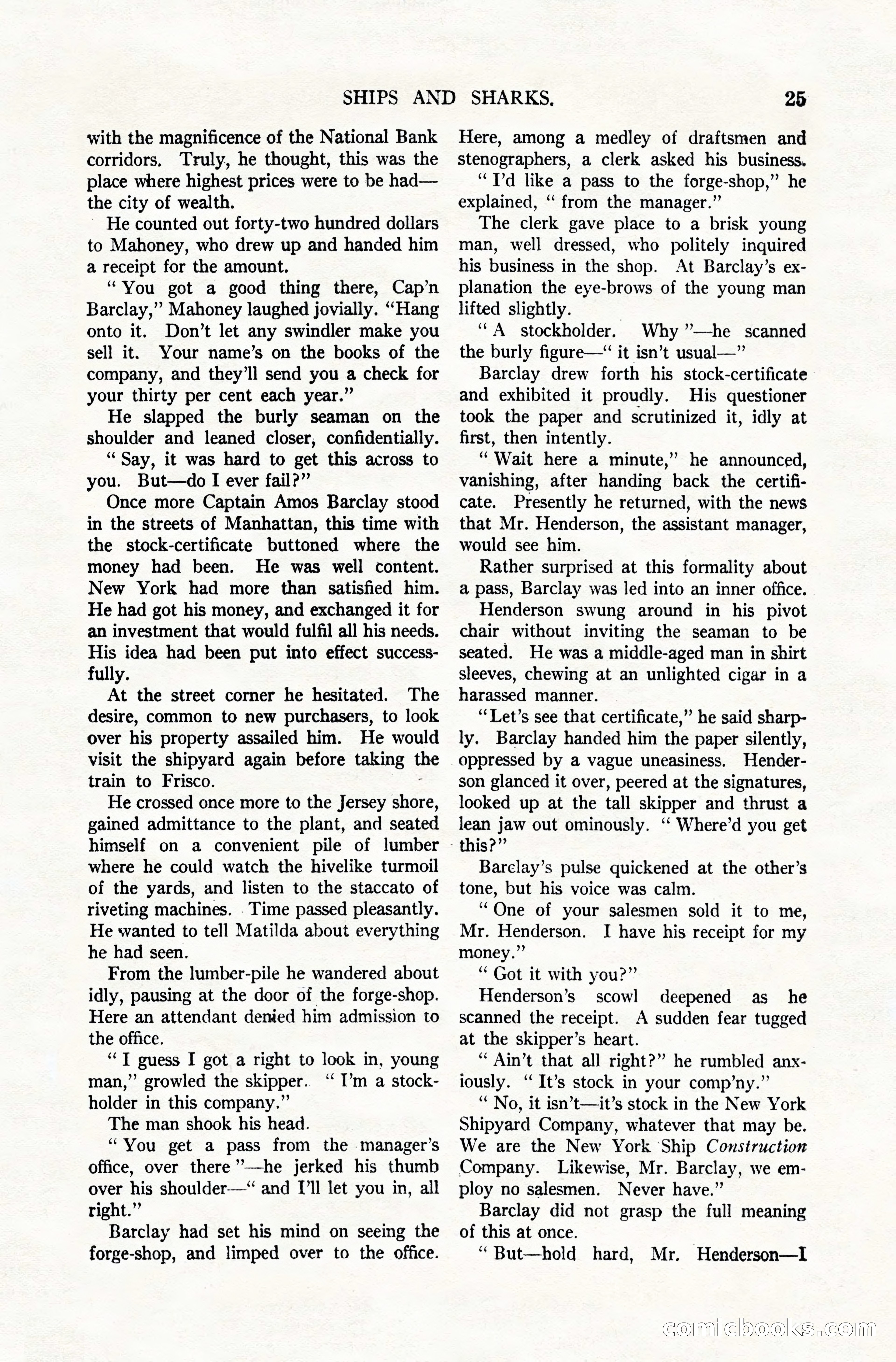 All-Story Weekly, December 20, 1919 — page 35 of 172