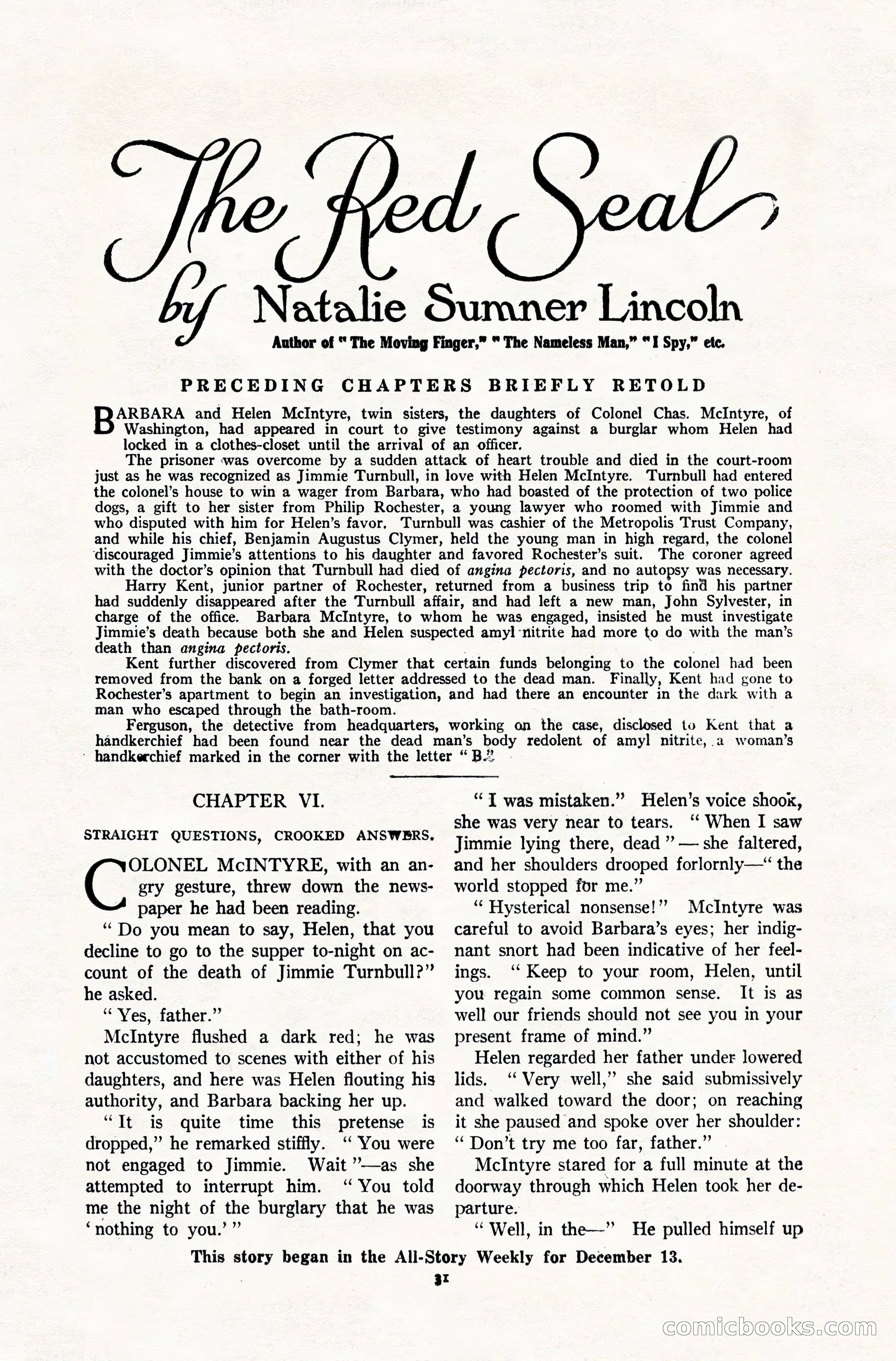 All-Story Weekly, December 20, 1919 — page 41 of 172