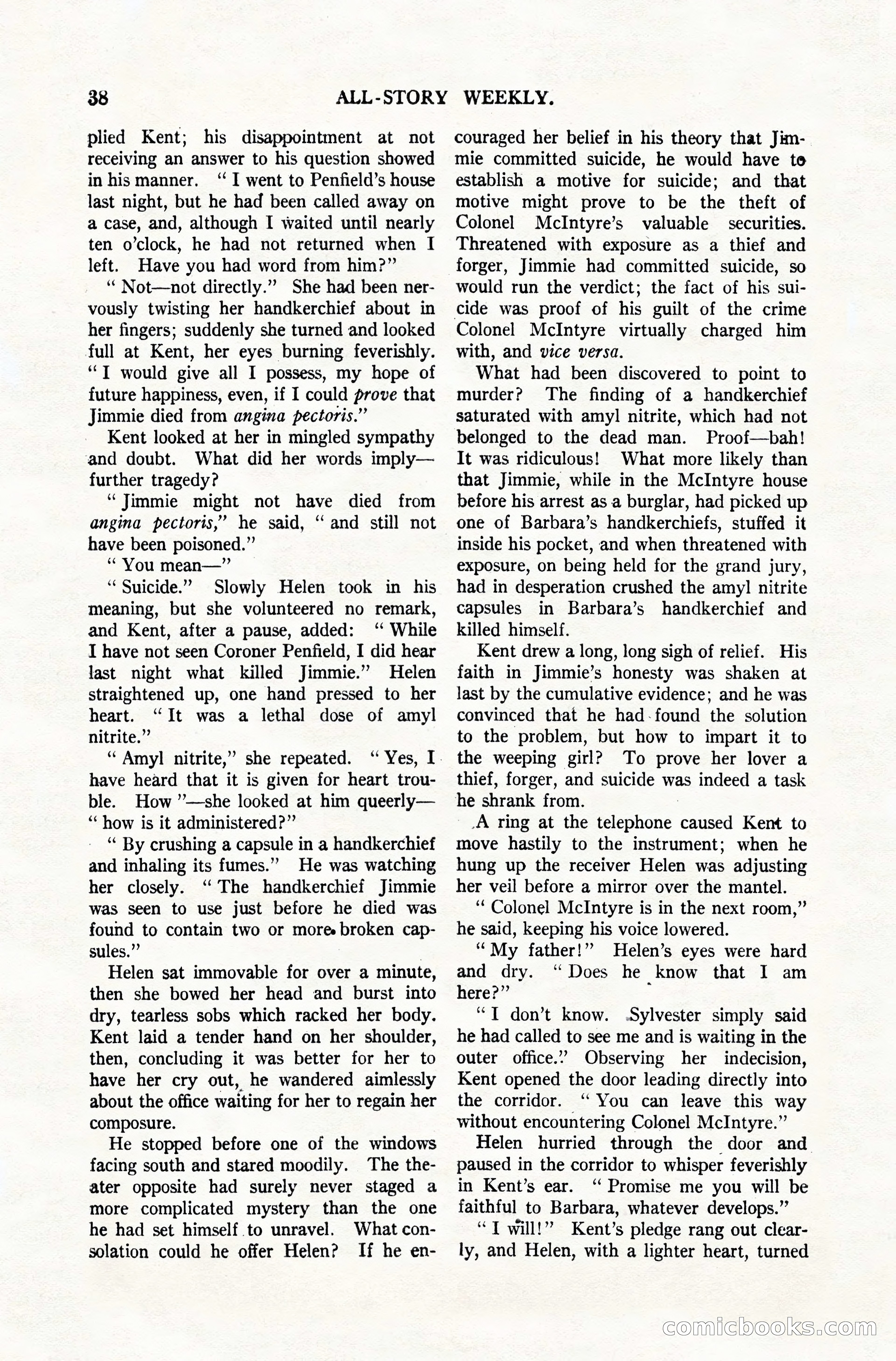 All-Story Weekly, December 20, 1919 — page 48 of 172