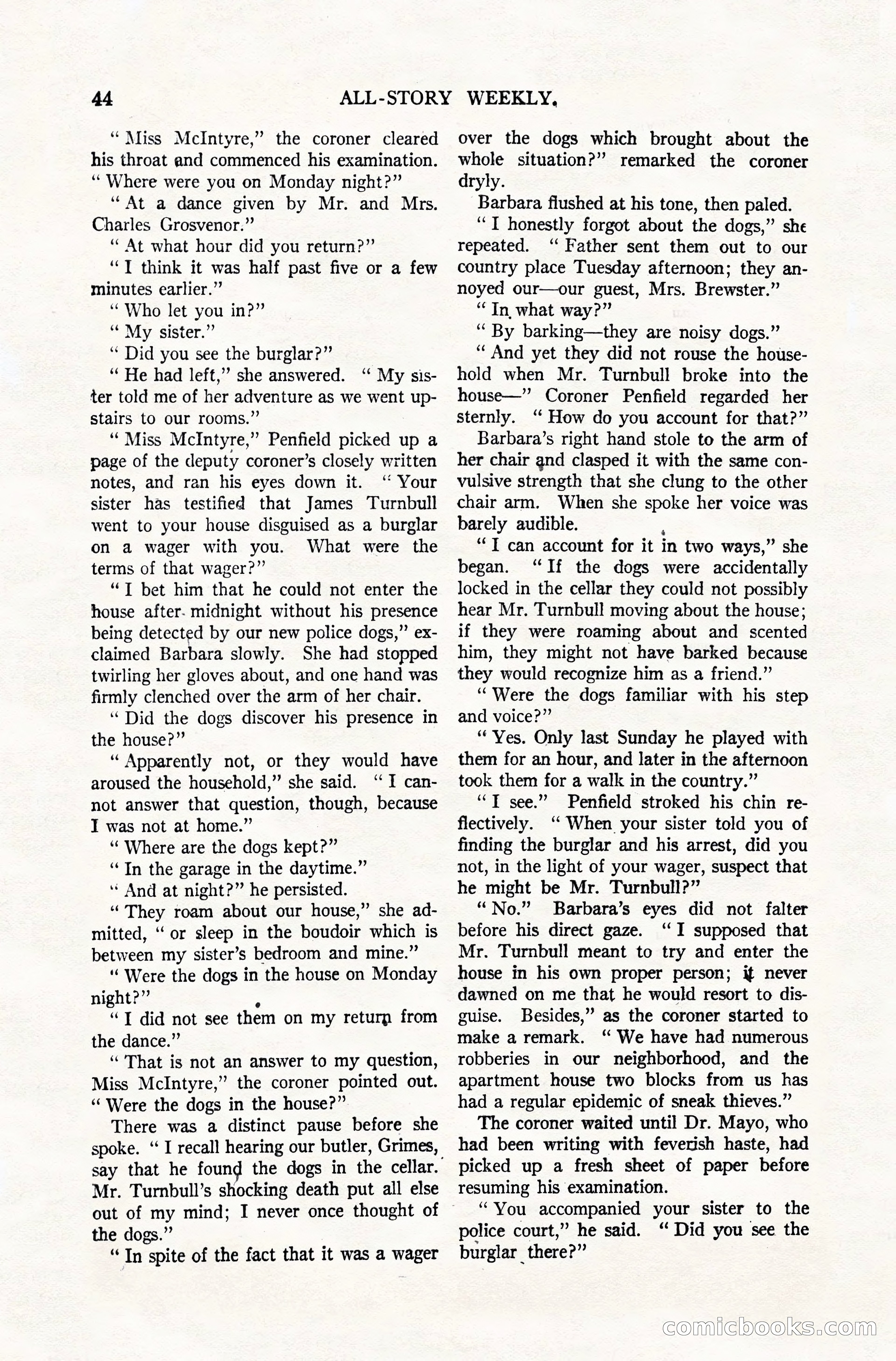 All-Story Weekly, December 20, 1919 — page 54 of 172