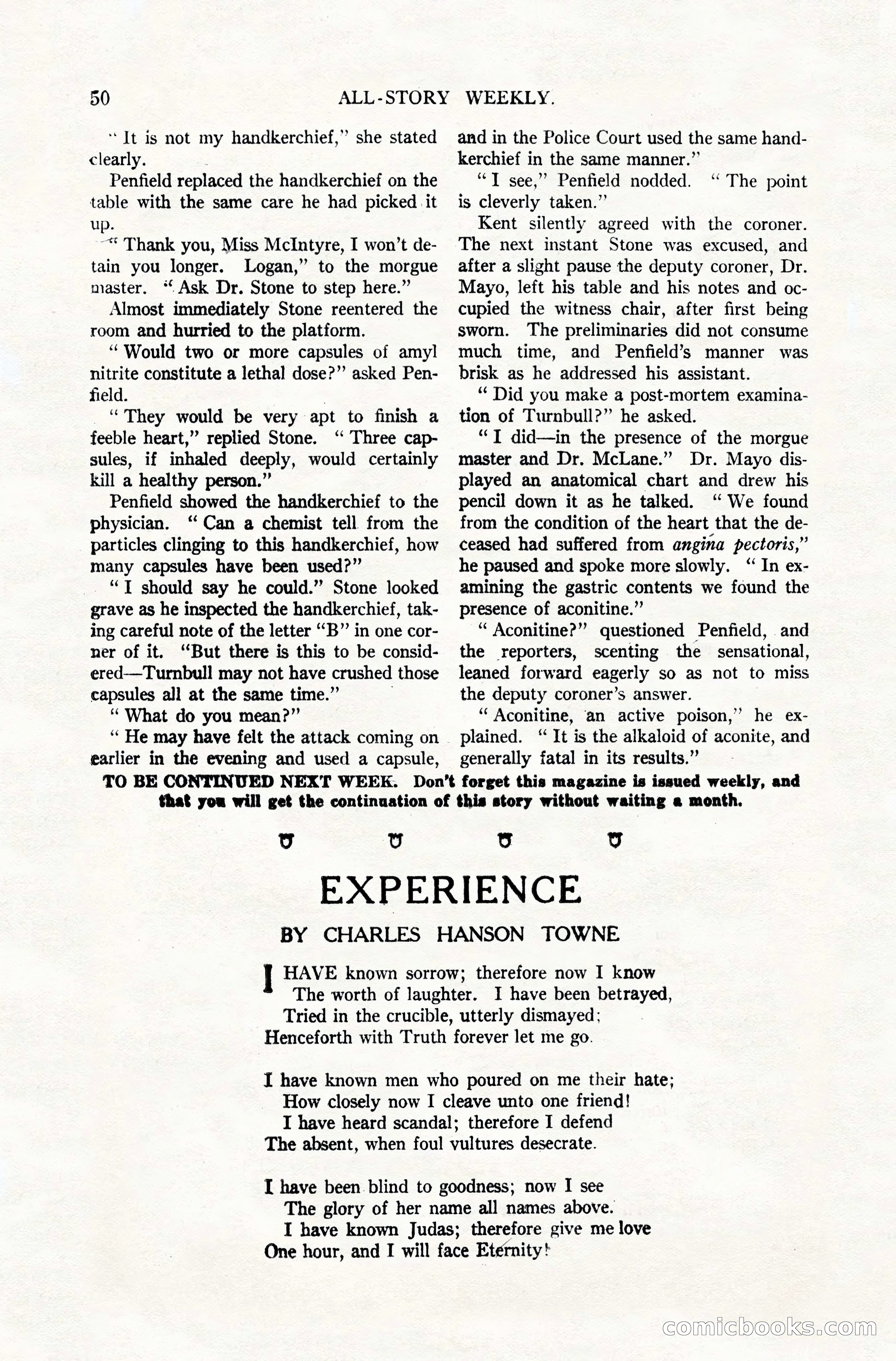 All-Story Weekly, December 20, 1919 — page 60 of 172