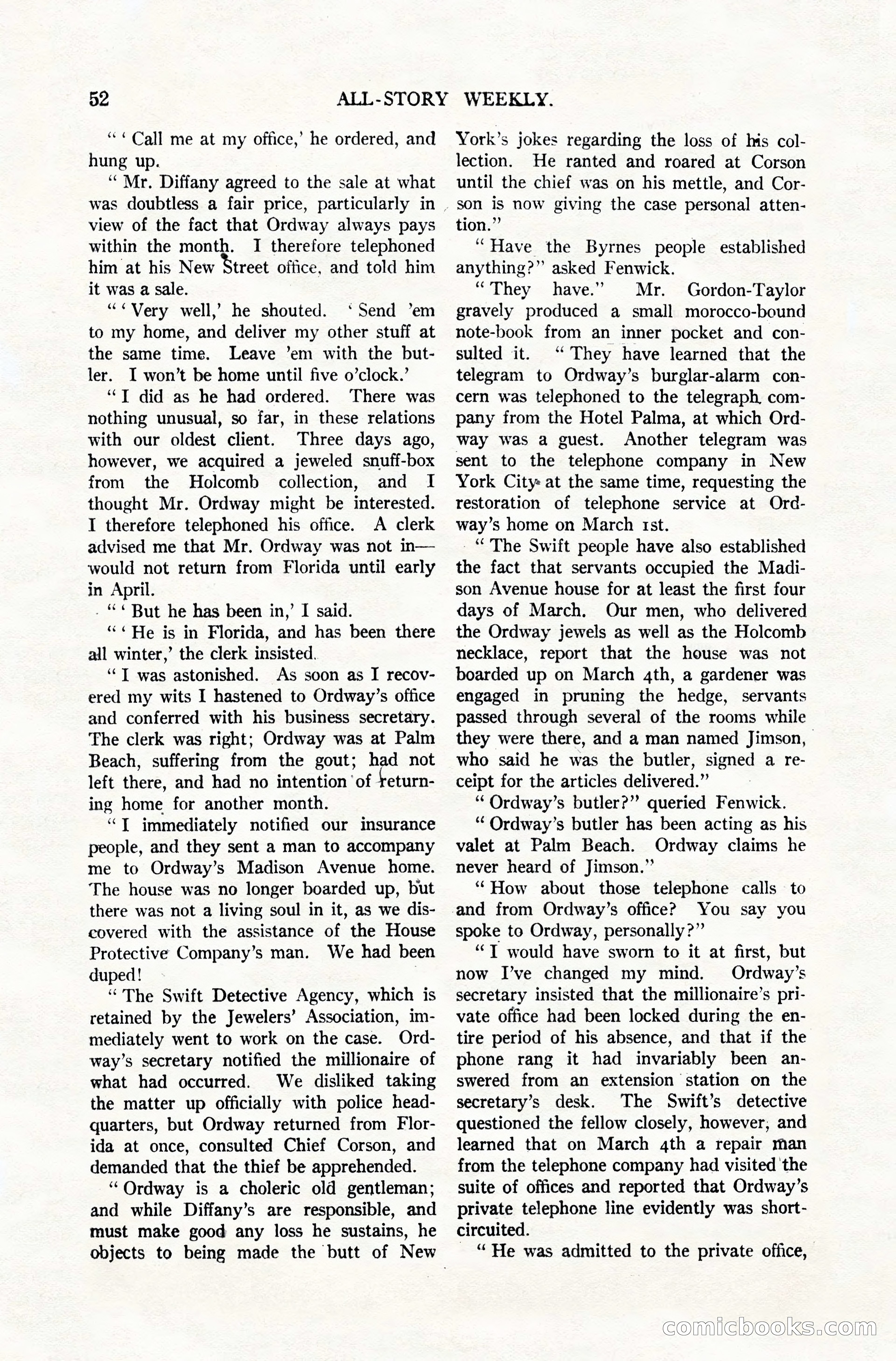 All-Story Weekly, December 20, 1919 — page 62 of 172
