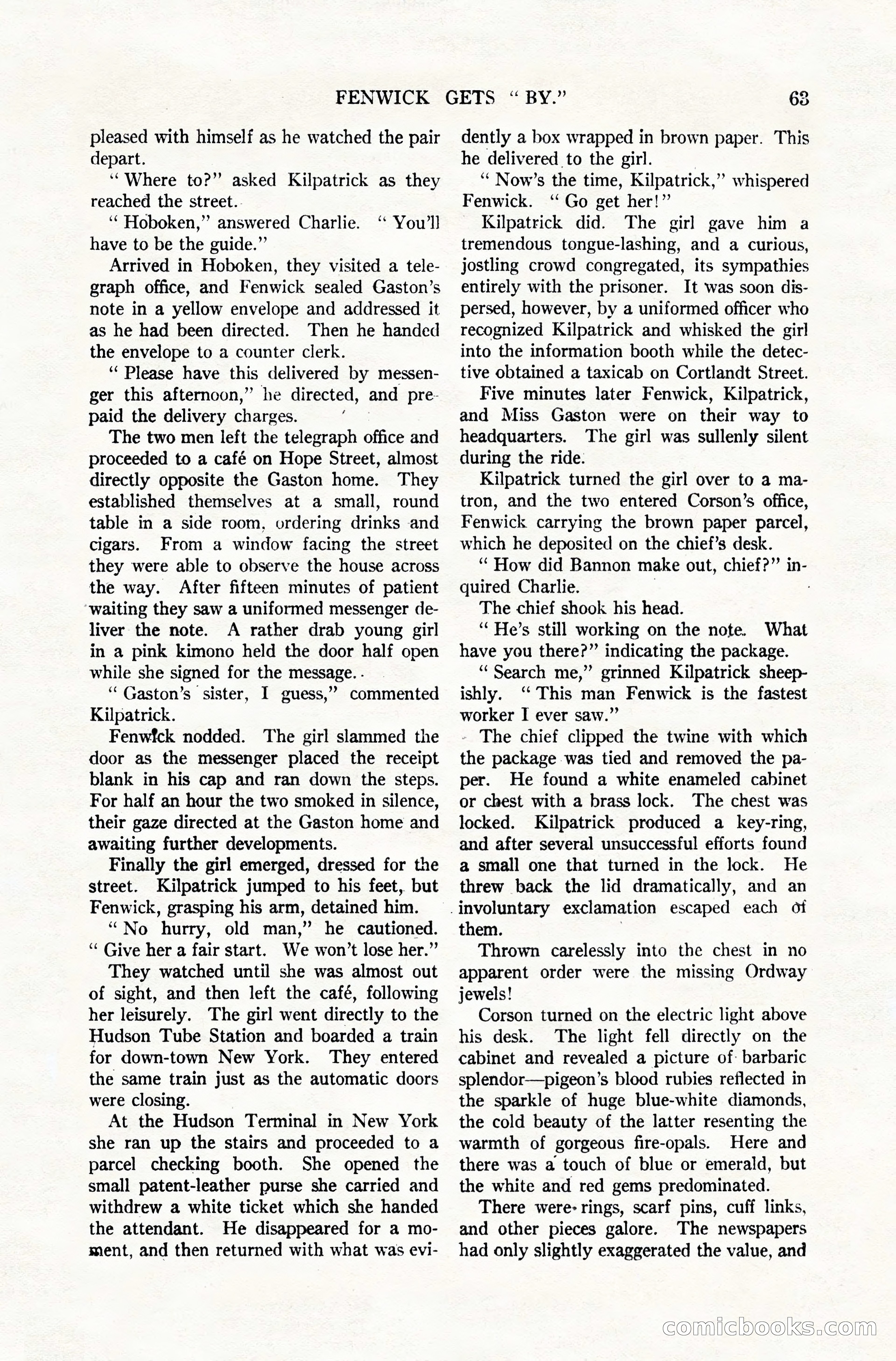 All-Story Weekly, December 20, 1919 — page 73 of 172