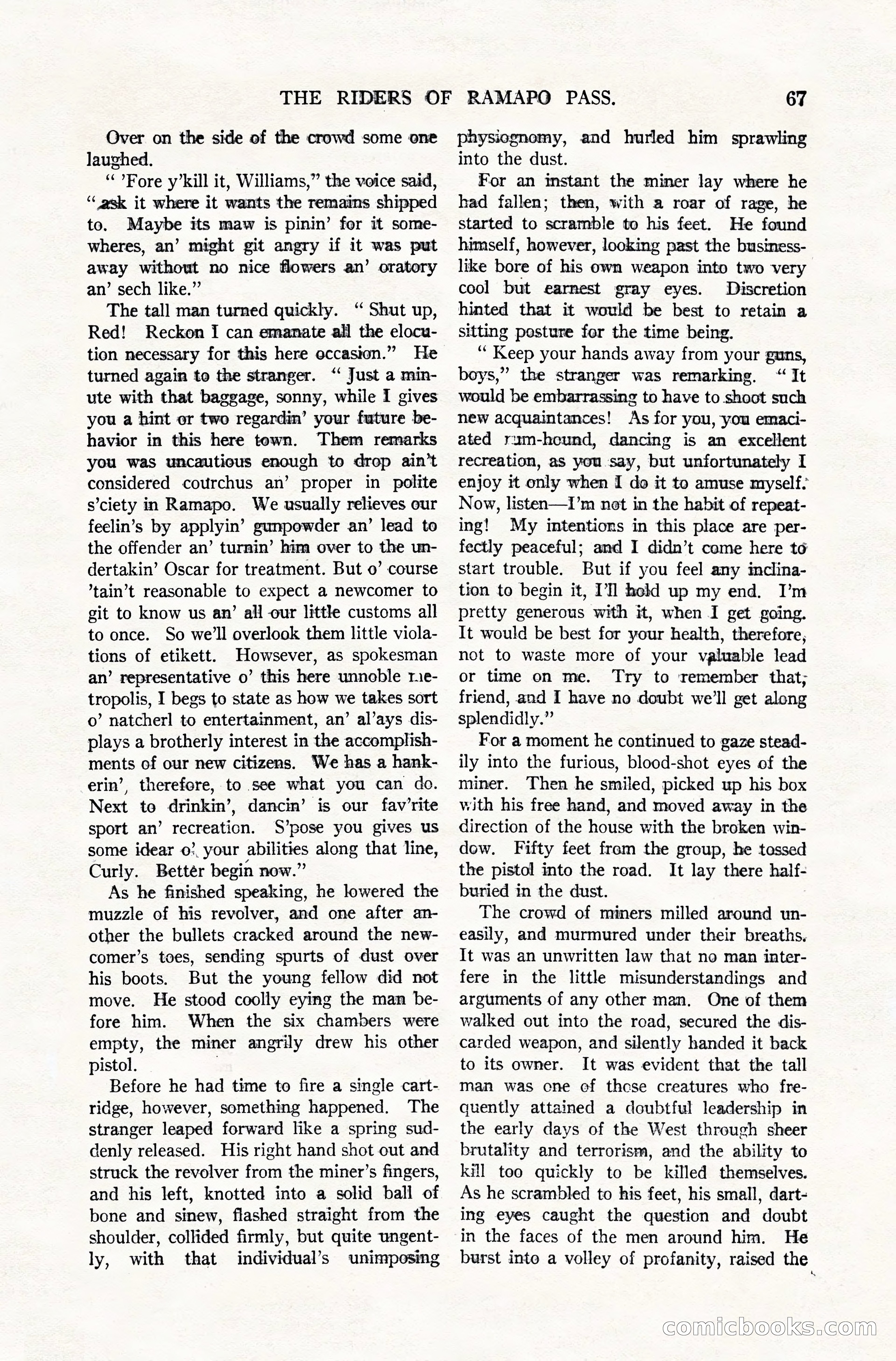 All-Story Weekly, December 20, 1919 — page 77 of 172