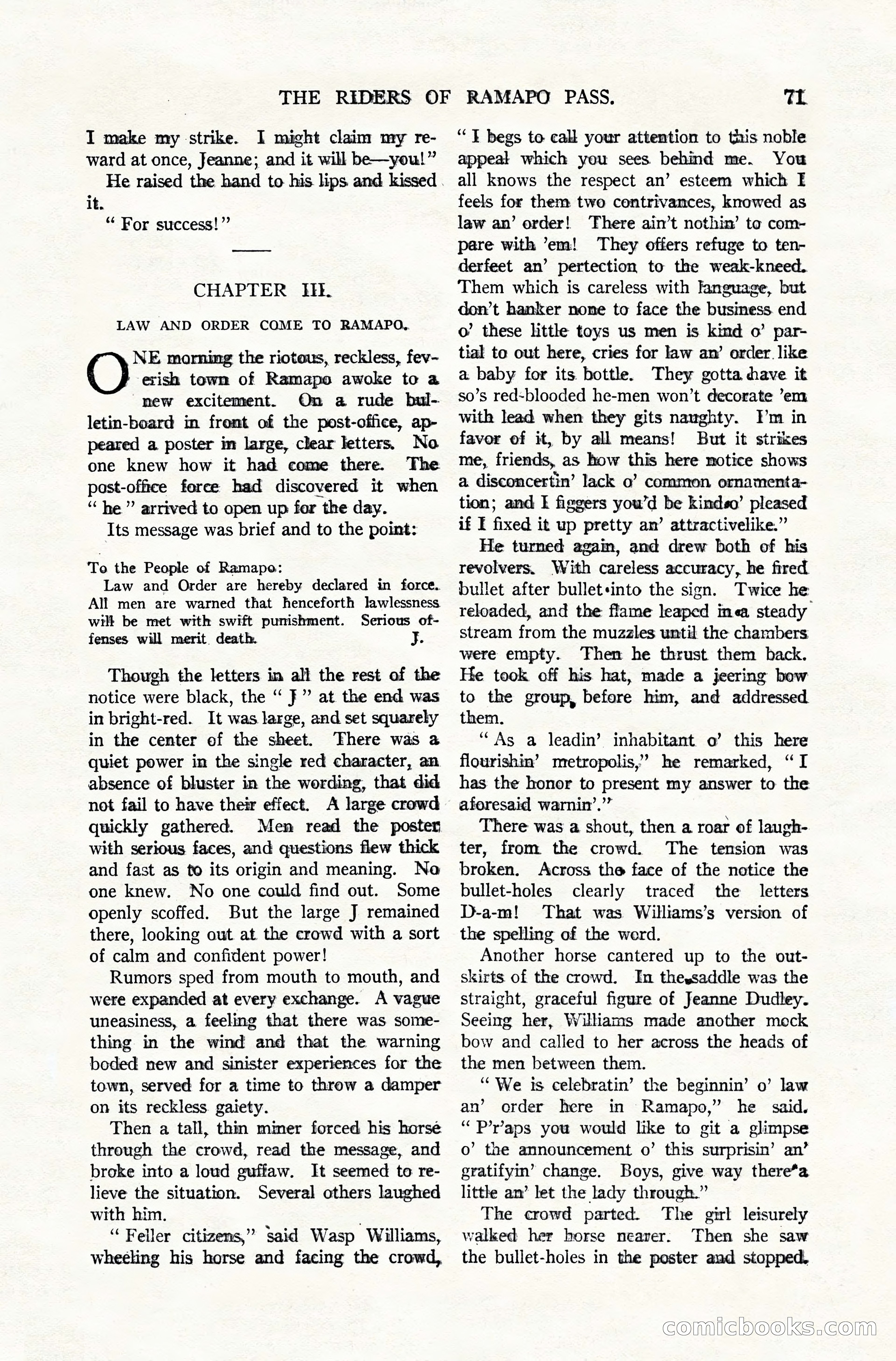 All-Story Weekly, December 20, 1919 — page 81 of 172