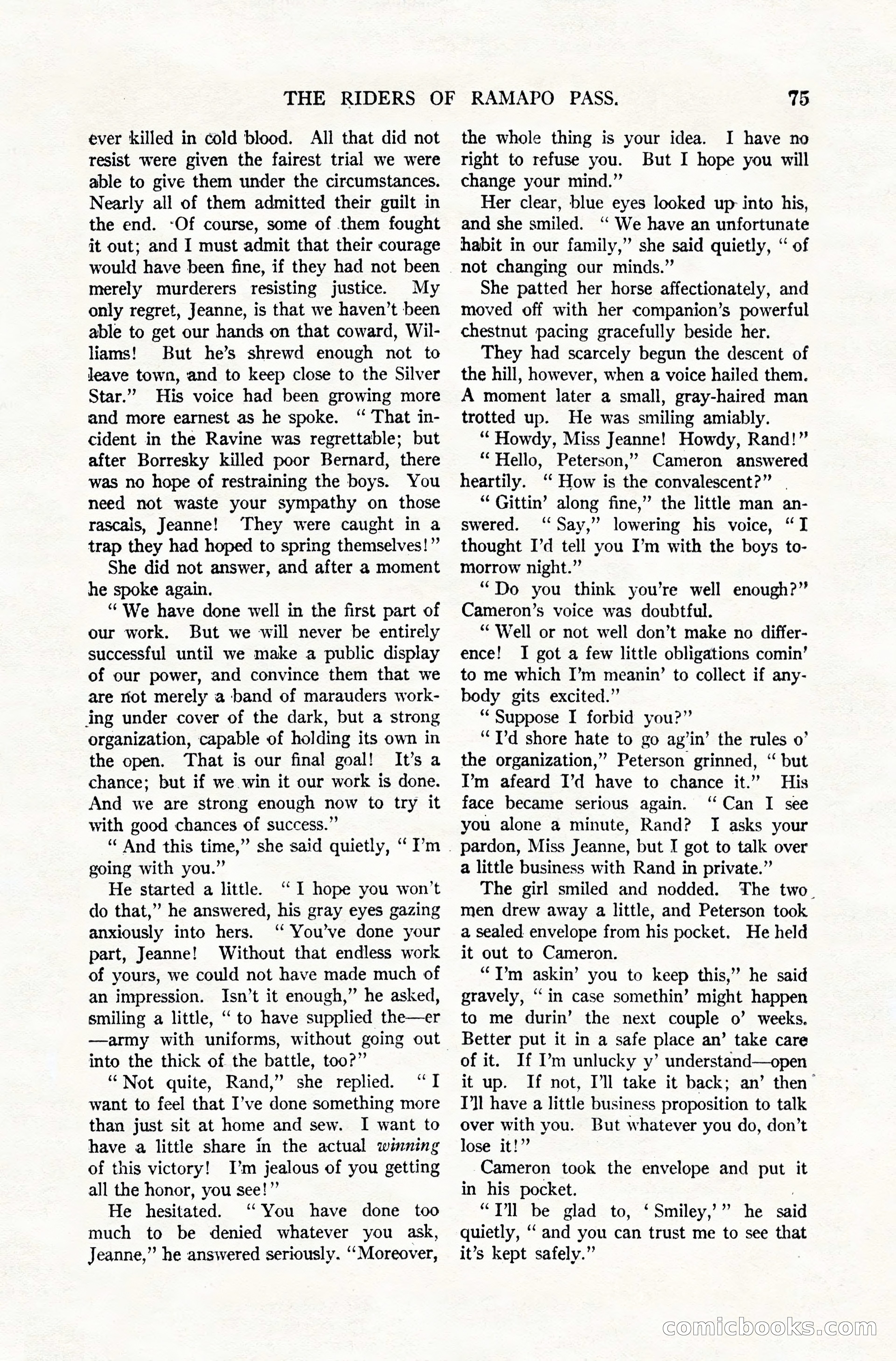 All-Story Weekly, December 20, 1919 — page 85 of 172