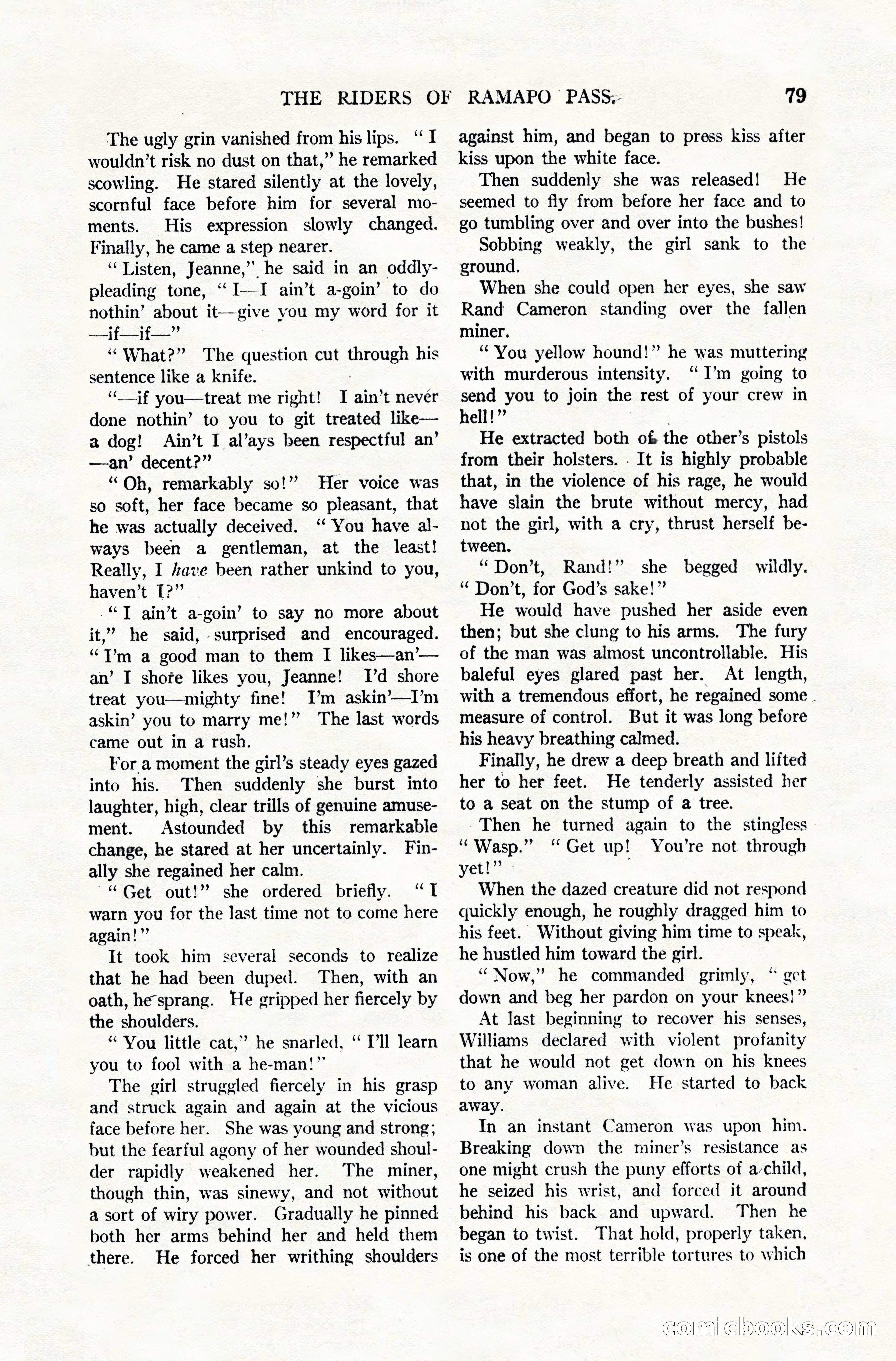 All-Story Weekly, December 20, 1919 — page 89 of 172