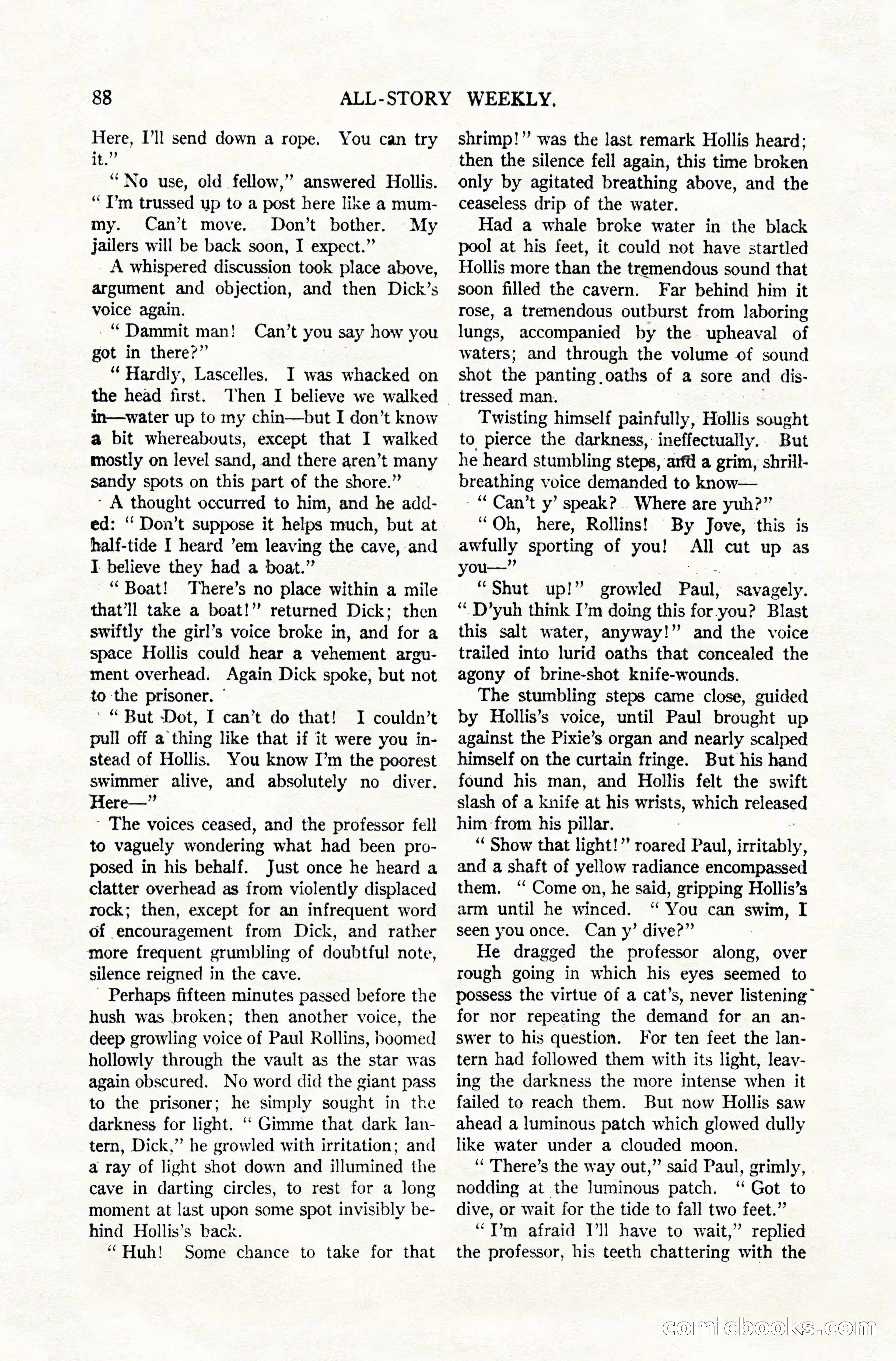 All-Story Weekly, December 20, 1919 — page 98 of 172