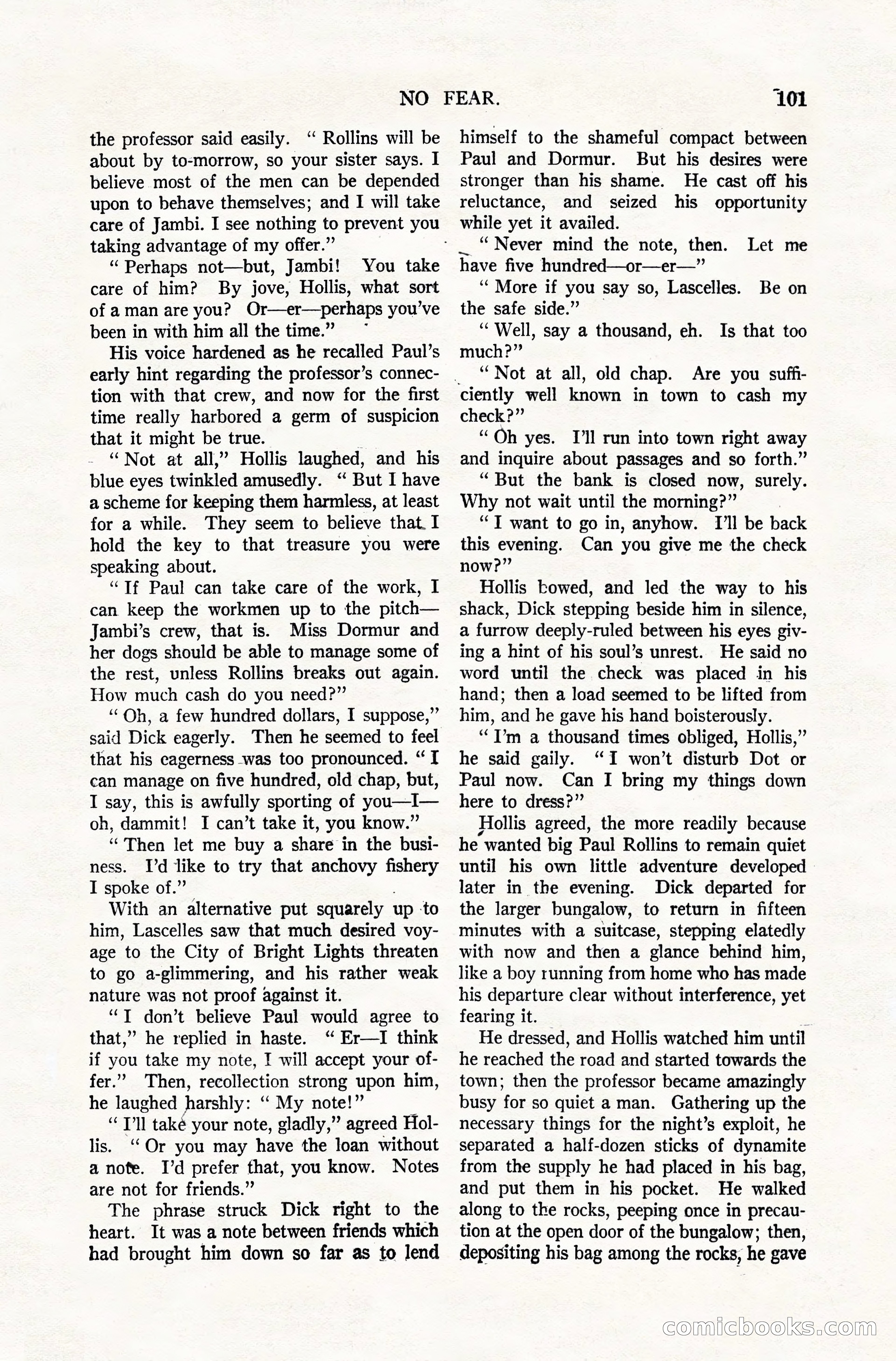 All-Story Weekly, December 20, 1919 — page 111 of 172