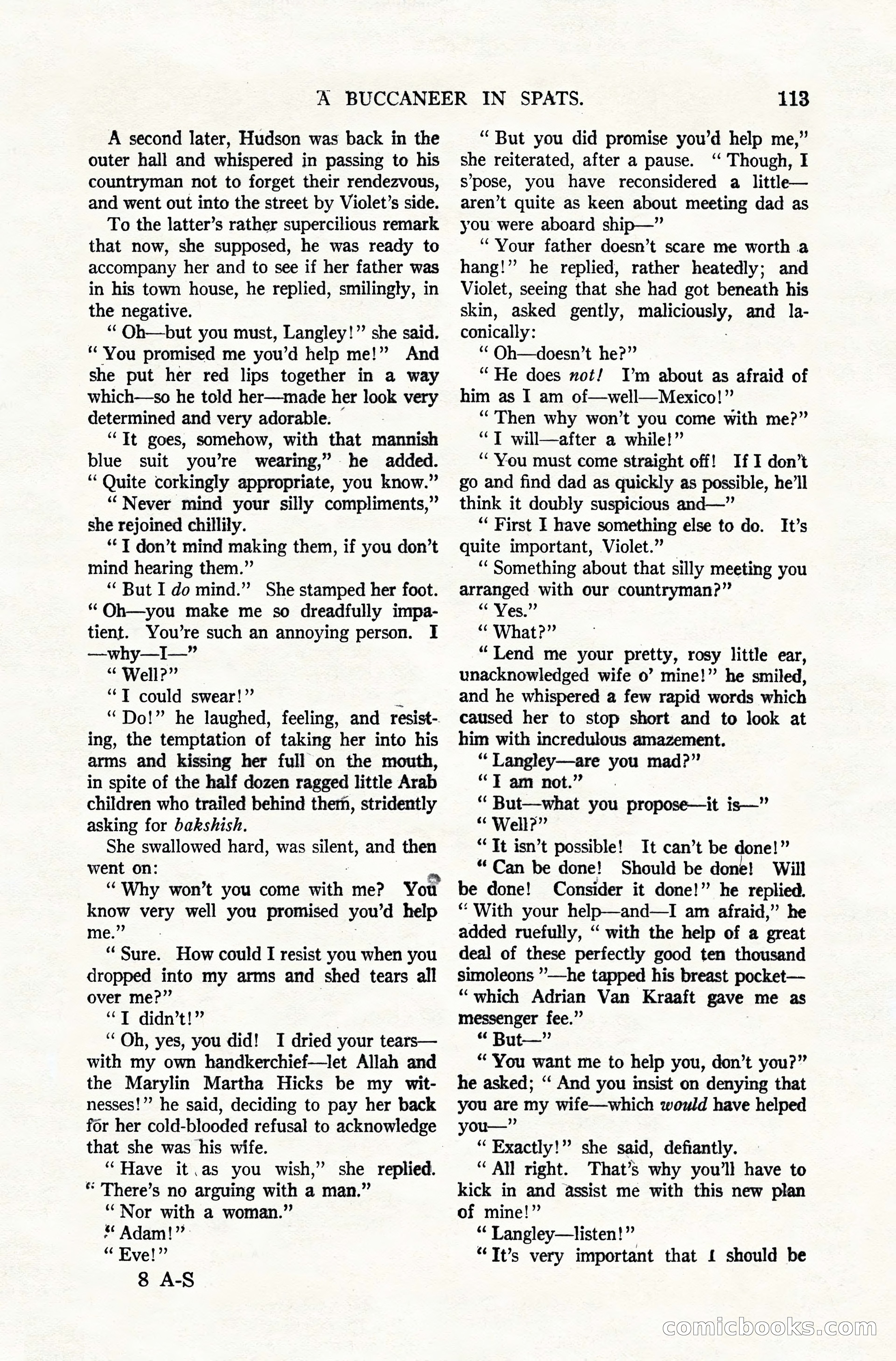 All-Story Weekly, December 20, 1919 — page 123 of 172