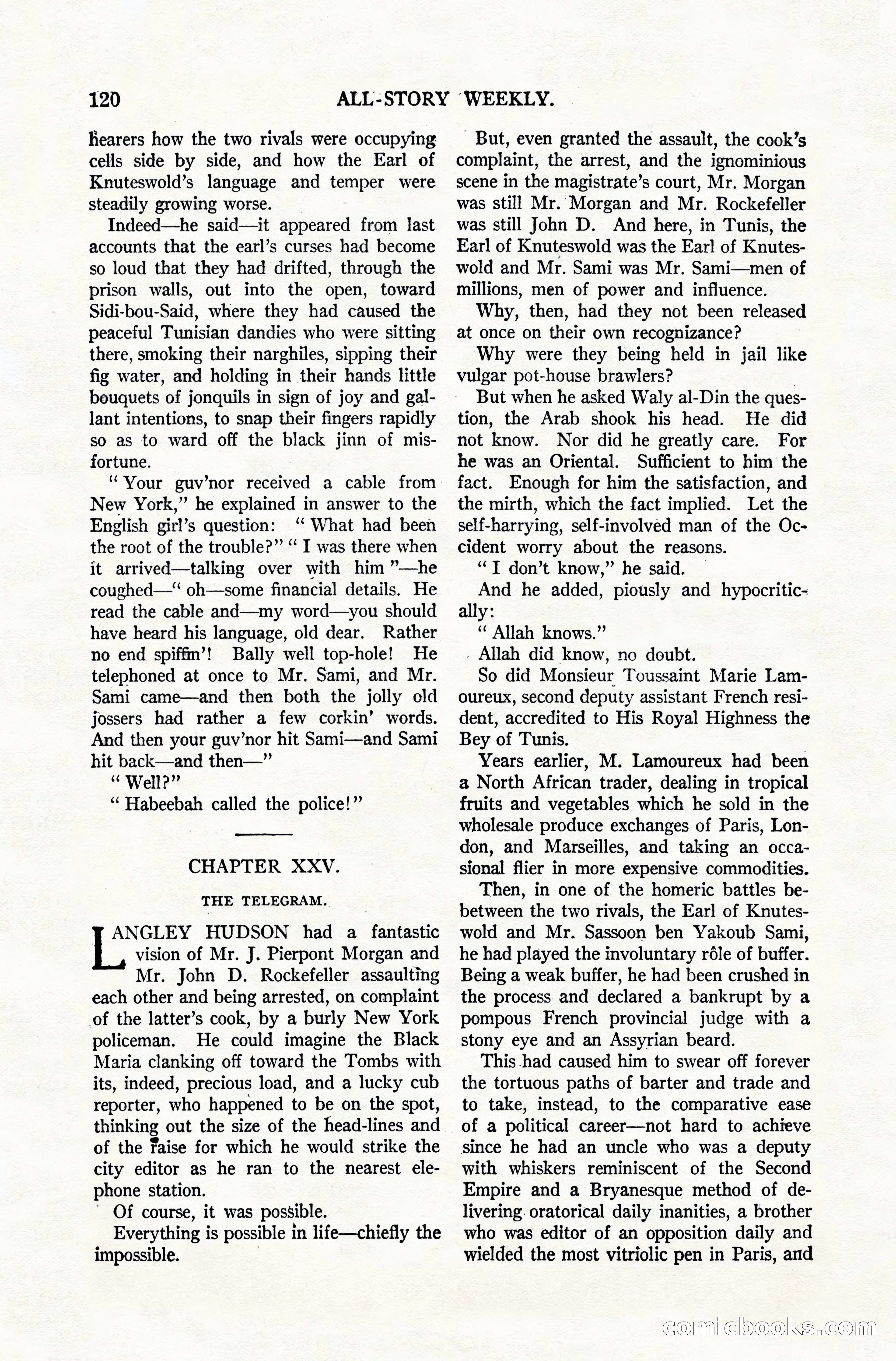All-Story Weekly, December 20, 1919 — page 130 of 172