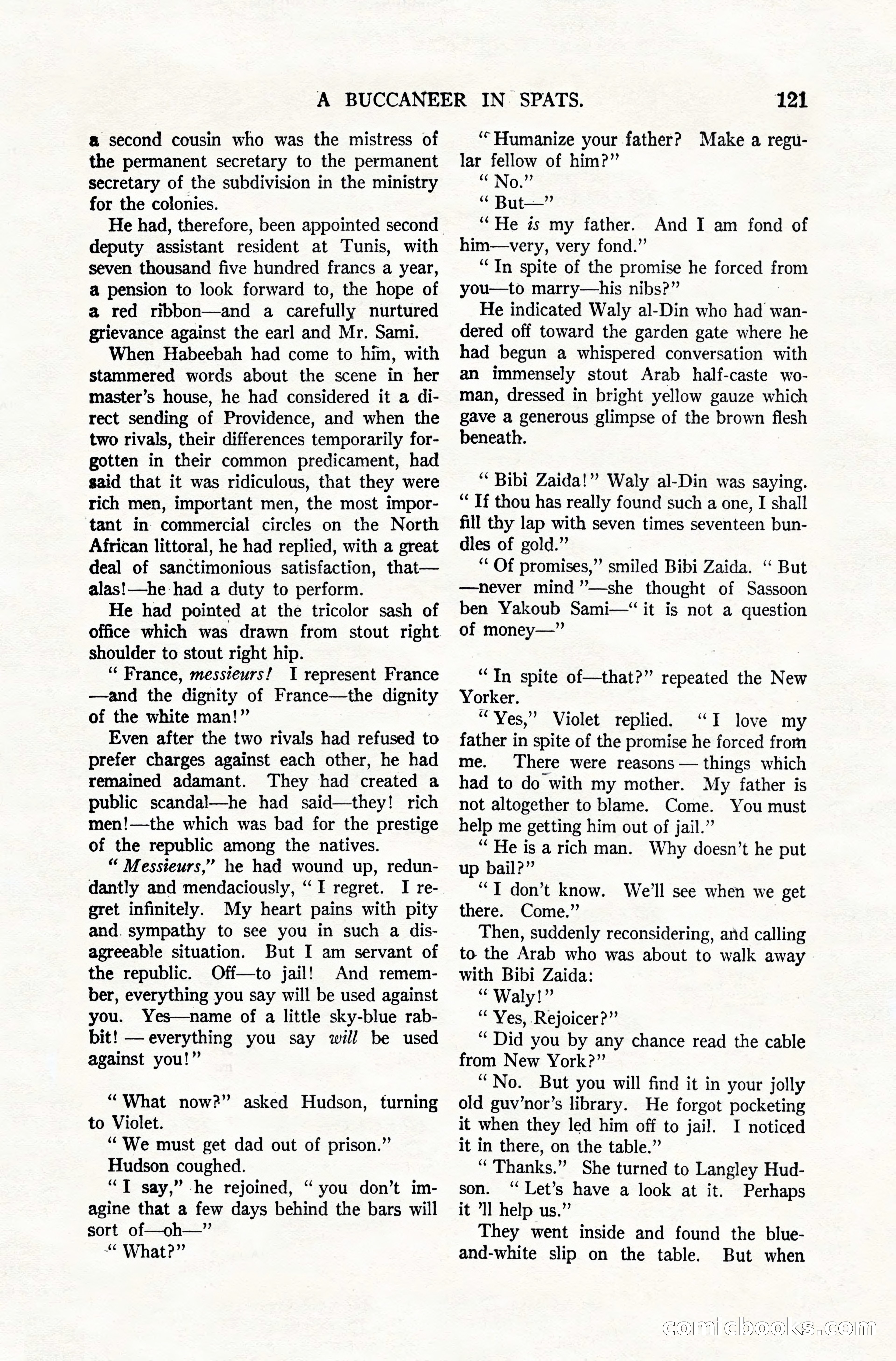 All-Story Weekly, December 20, 1919 — page 131 of 172