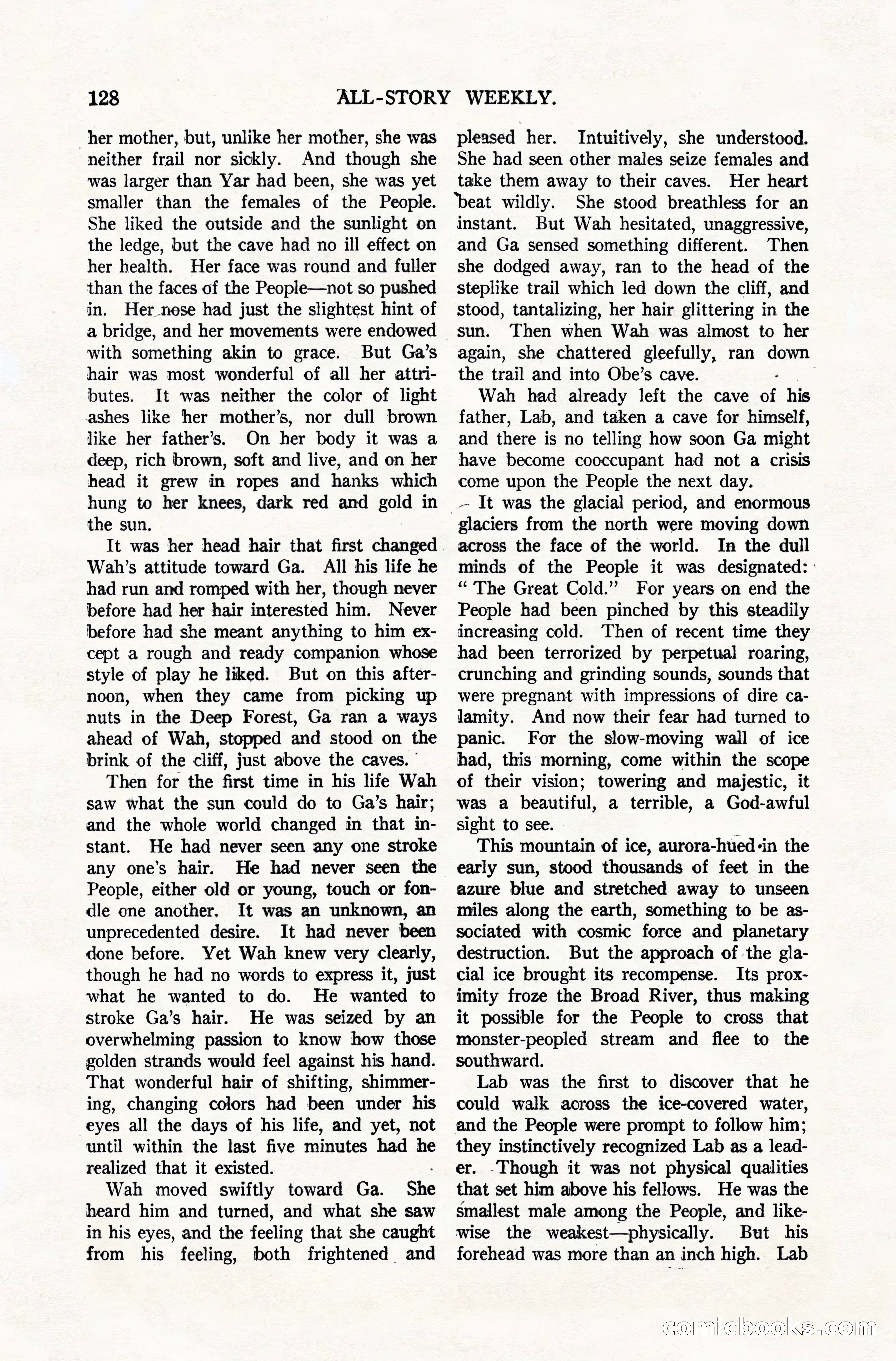 All-Story Weekly, December 20, 1919 — page 138 of 172