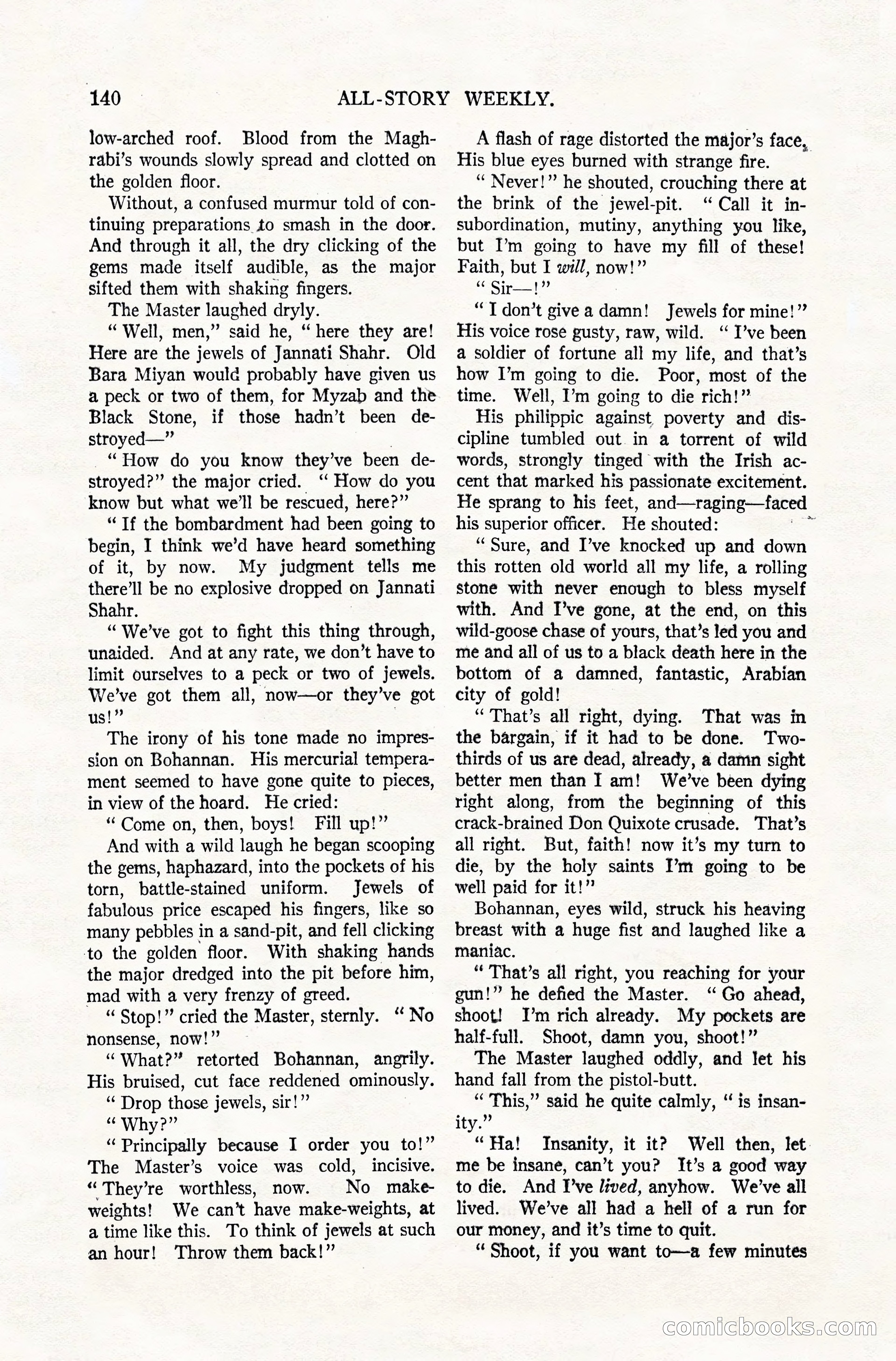 All-Story Weekly, December 20, 1919 — page 150 of 172