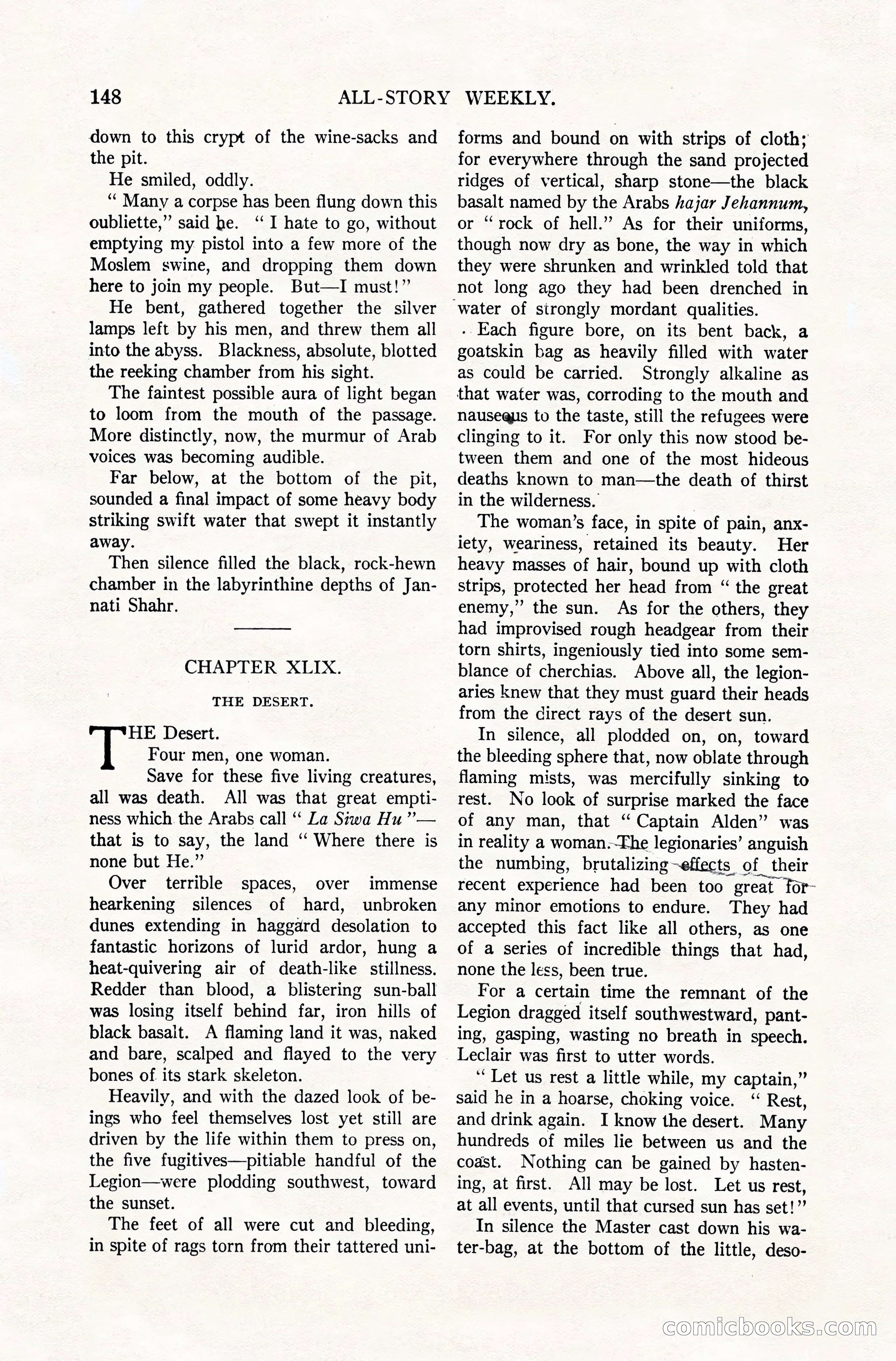 All-Story Weekly, December 20, 1919 — page 158 of 172
