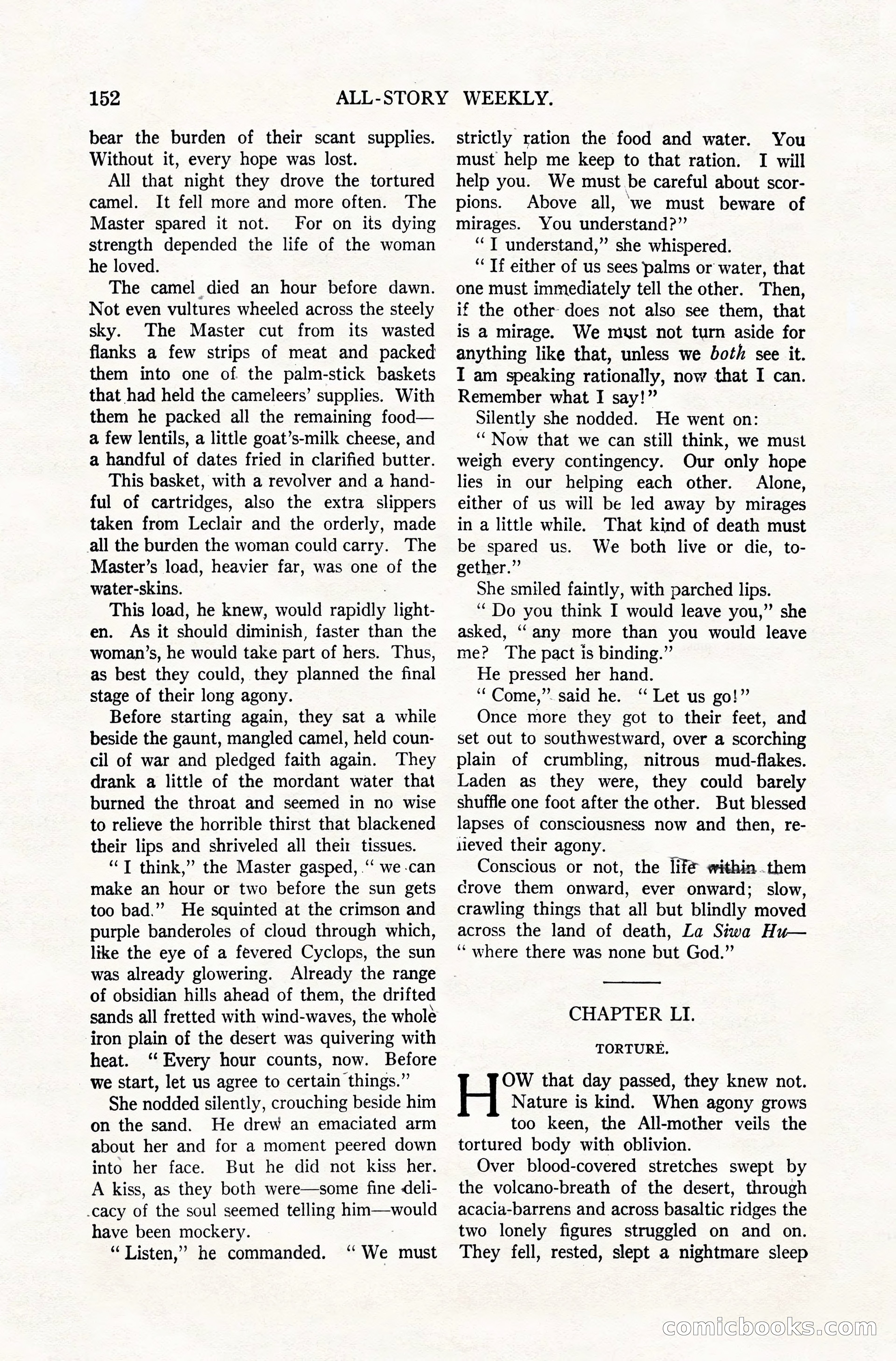 All-Story Weekly, December 20, 1919 — page 162 of 172