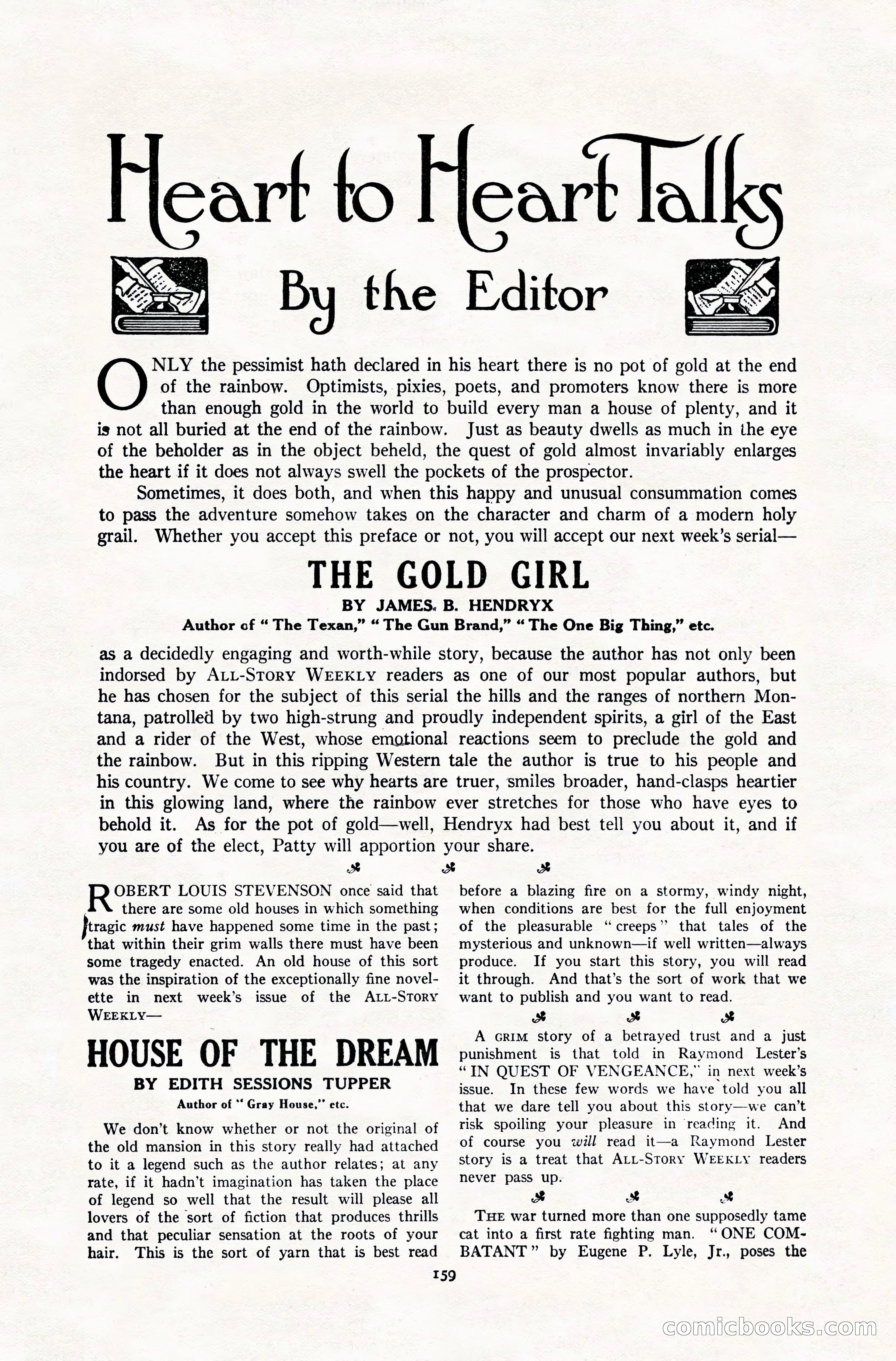 All-Story Weekly, December 20, 1919 — page 169 of 172