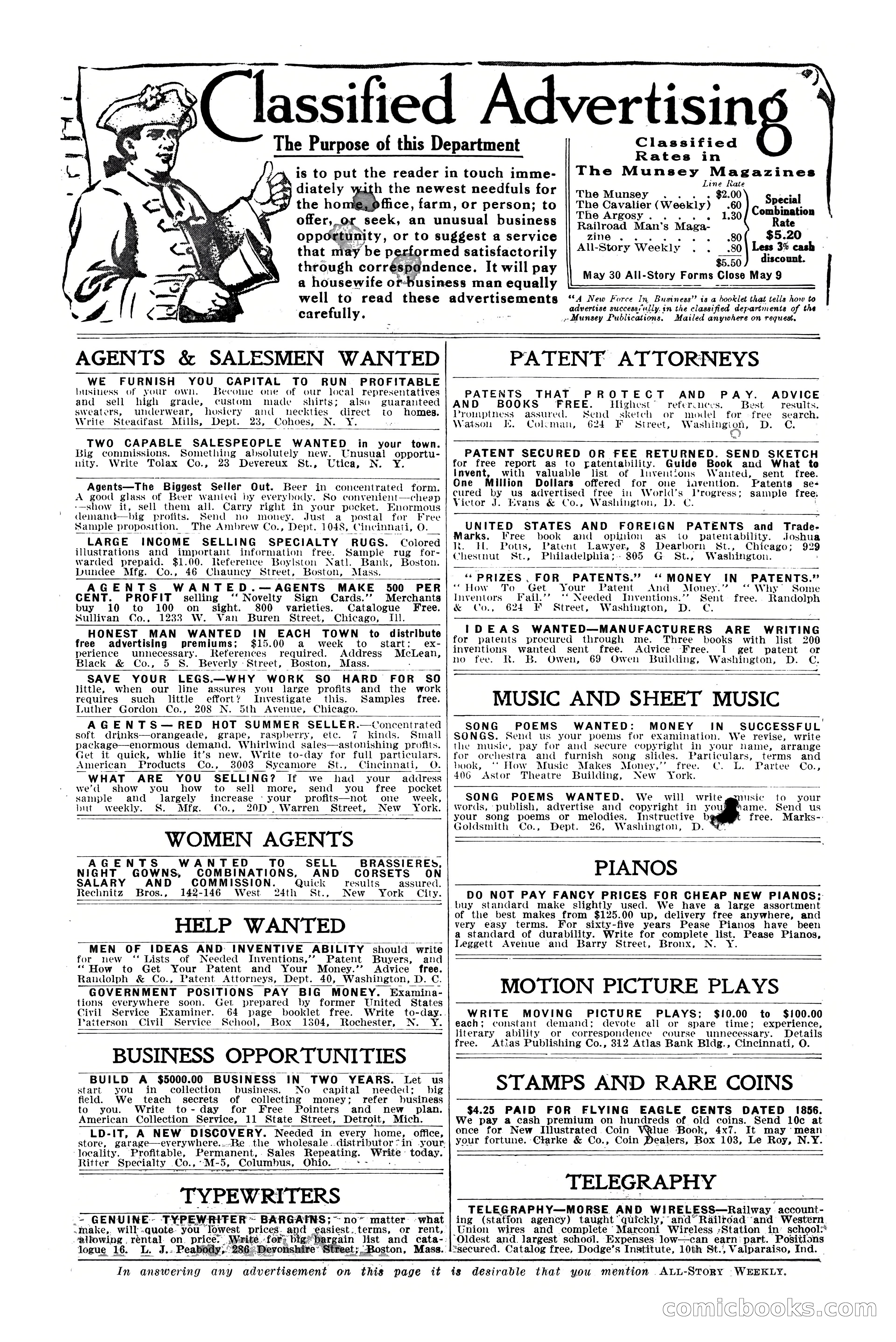All-Story Weekly — page 4 of 276