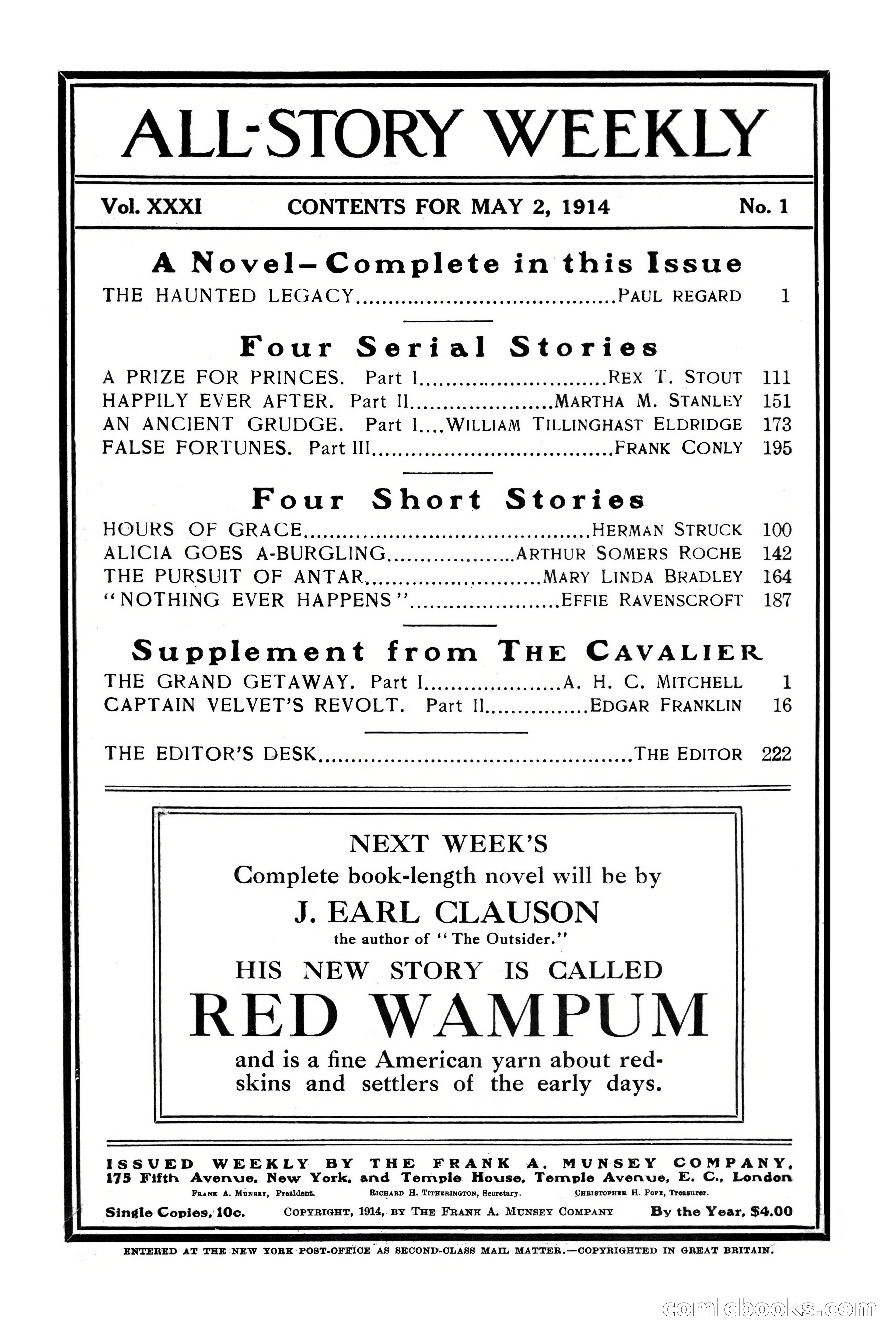 All-Story Weekly — page 5 of 276