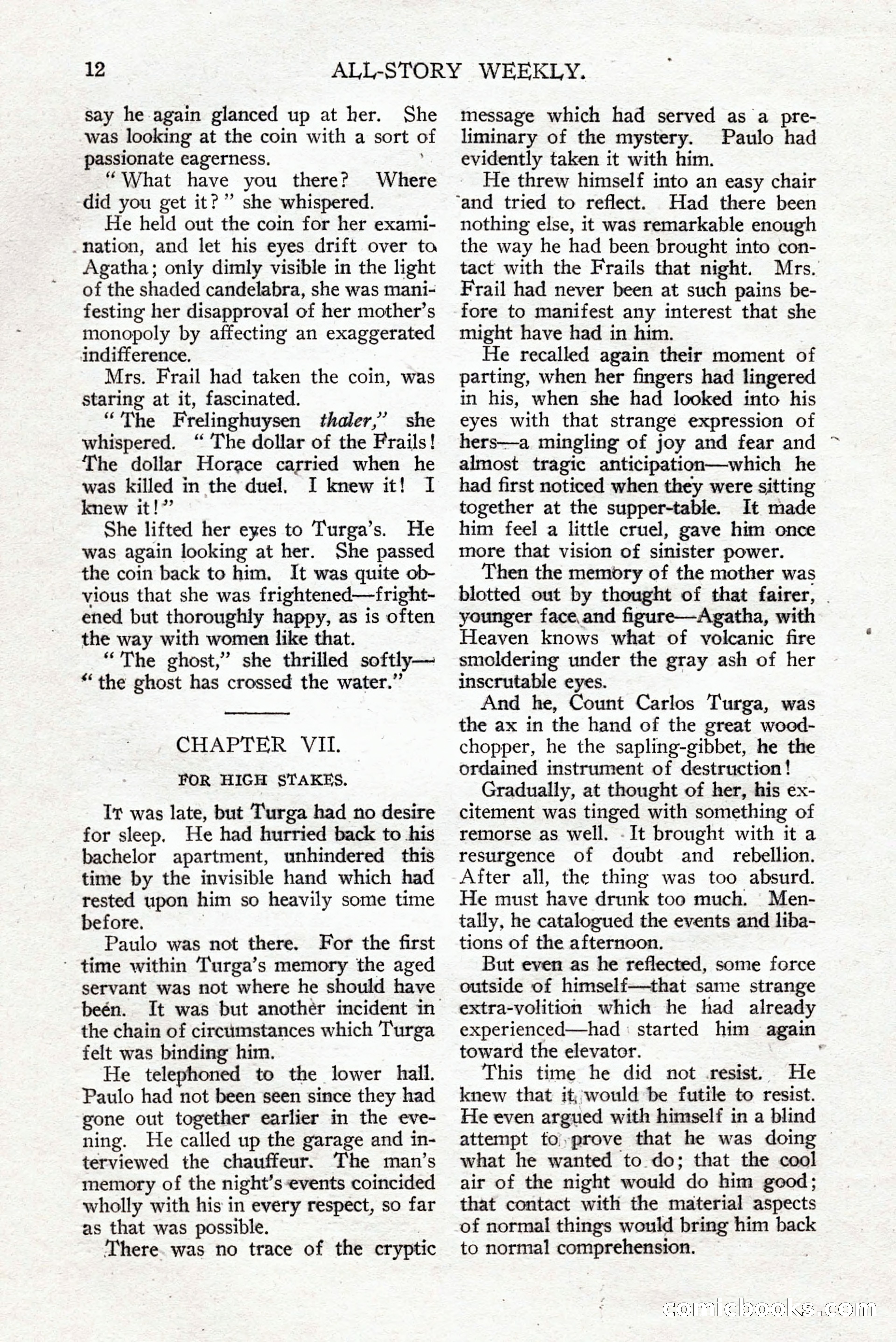 All-Story Weekly — page 22 of 276