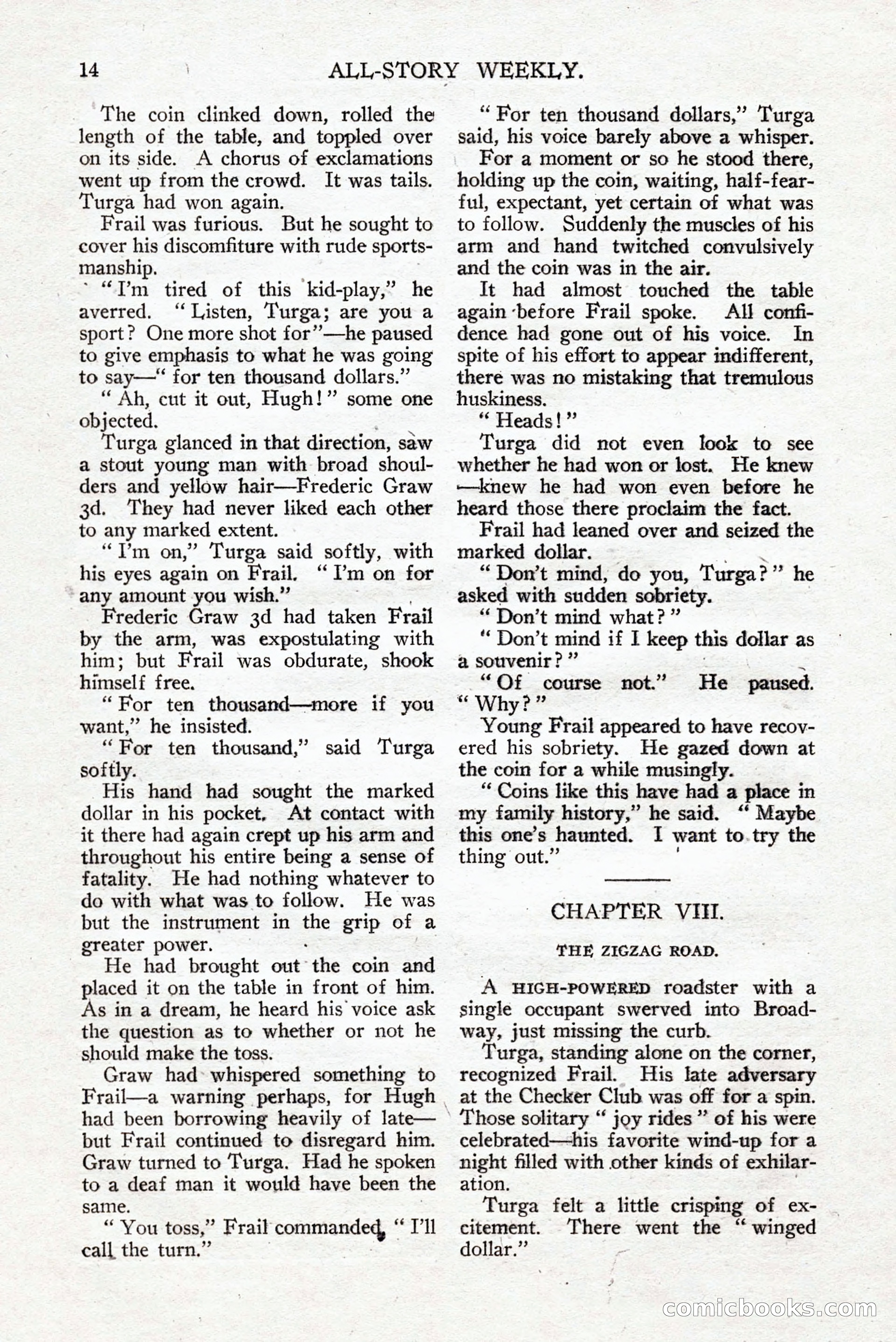 All-Story Weekly — page 24 of 276