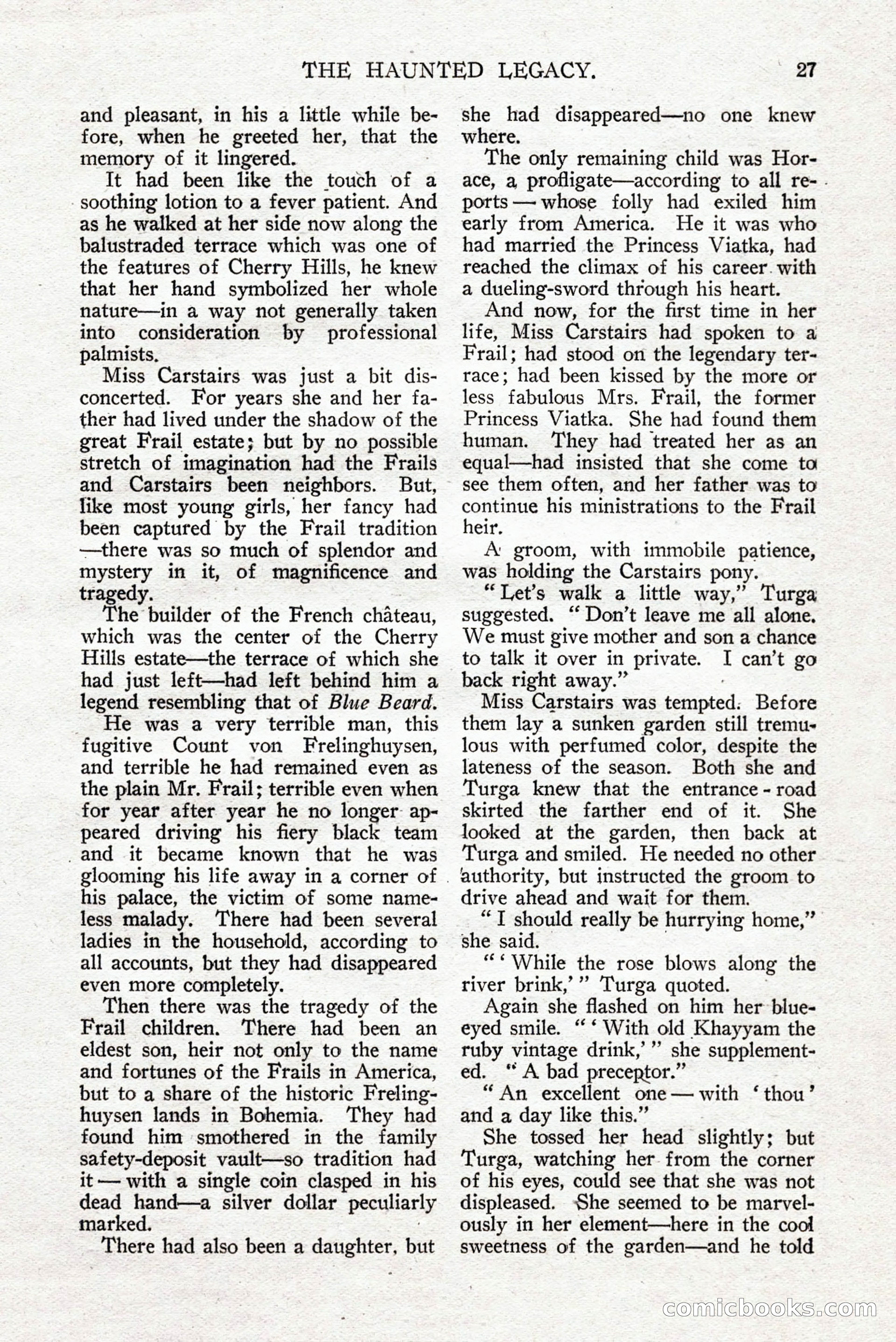 All-Story Weekly — page 37 of 276