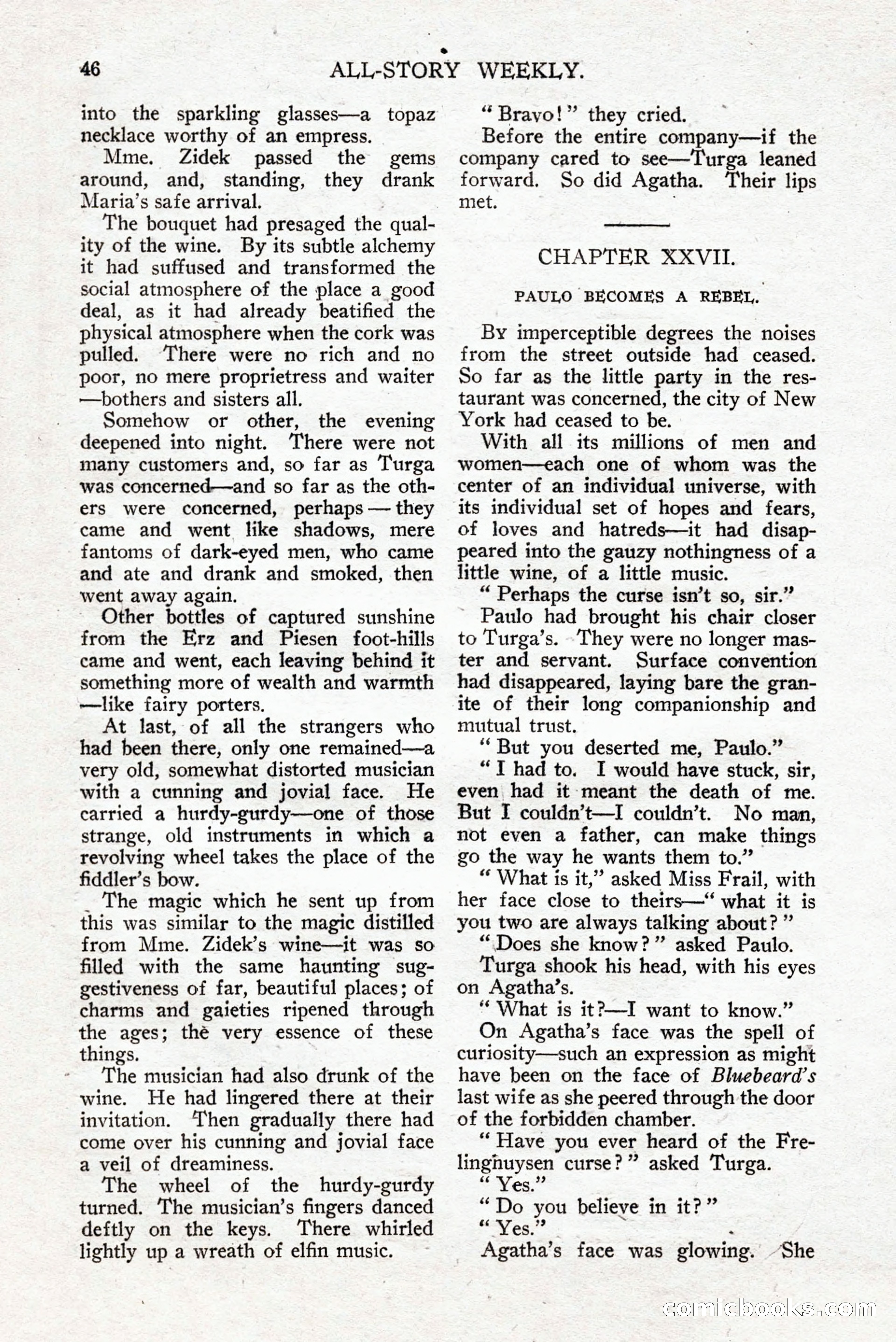 All-Story Weekly — page 56 of 276