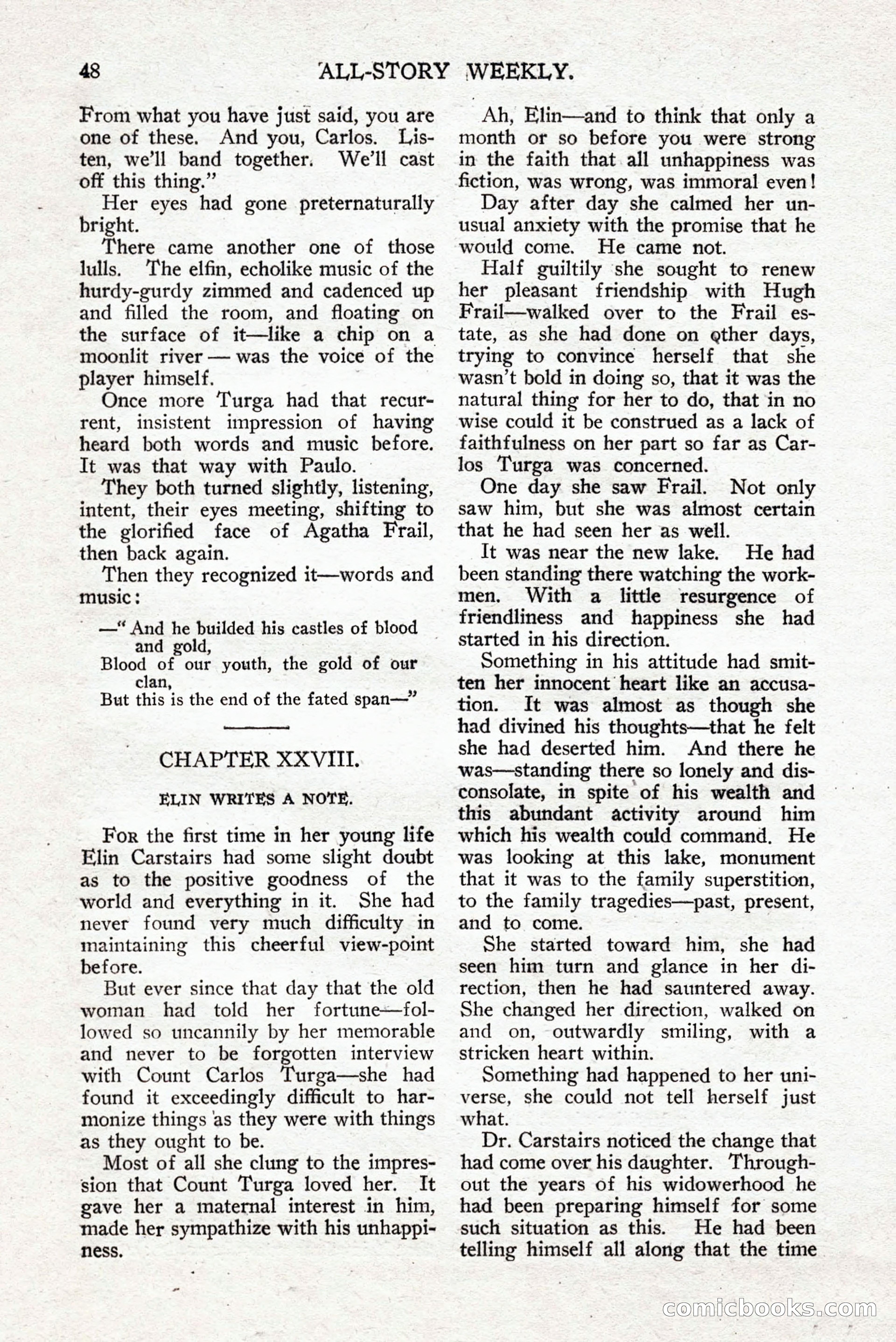 All-Story Weekly — page 58 of 276